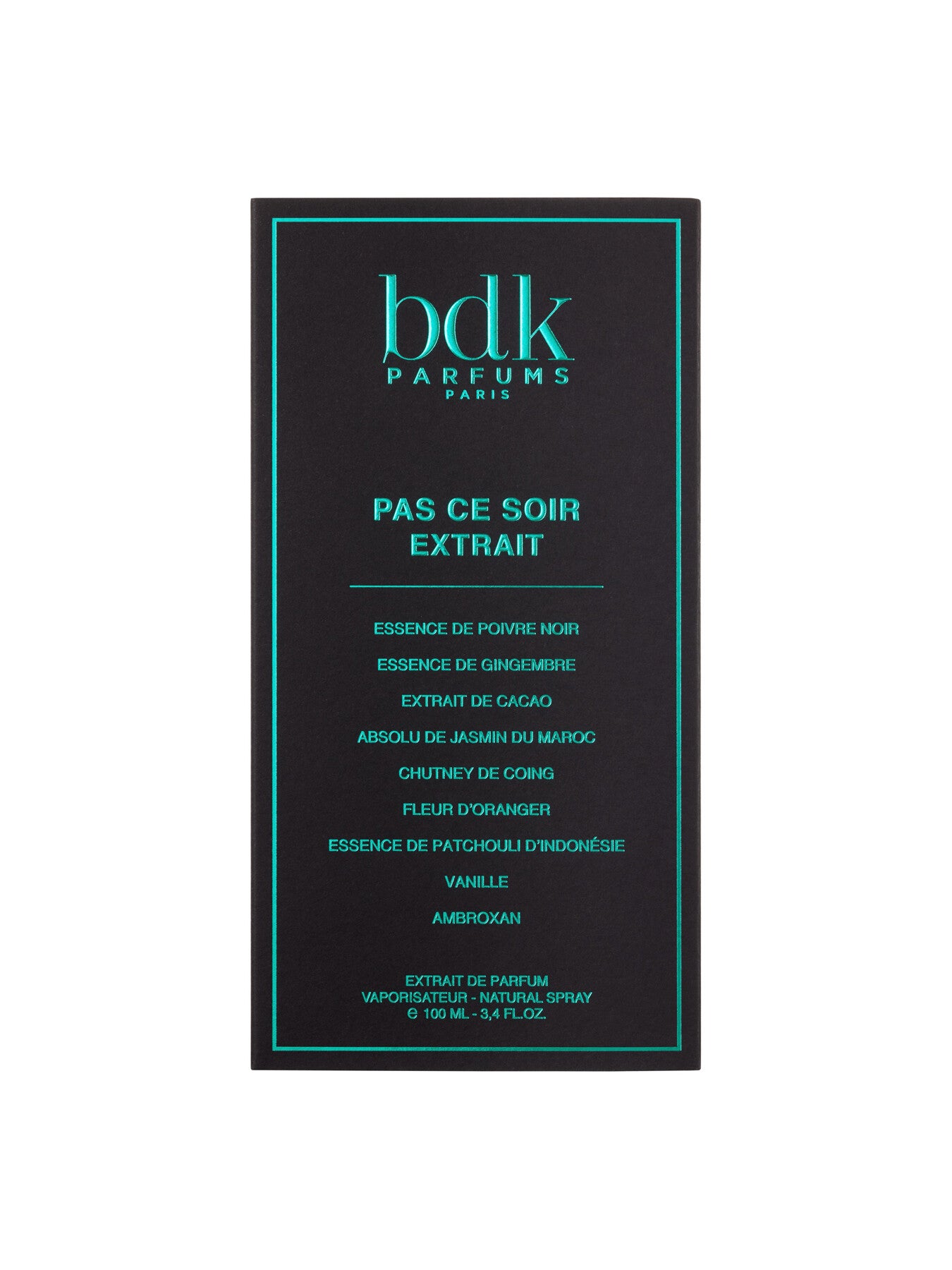 Pas Ce Soir Extrait de Parfum 100ml