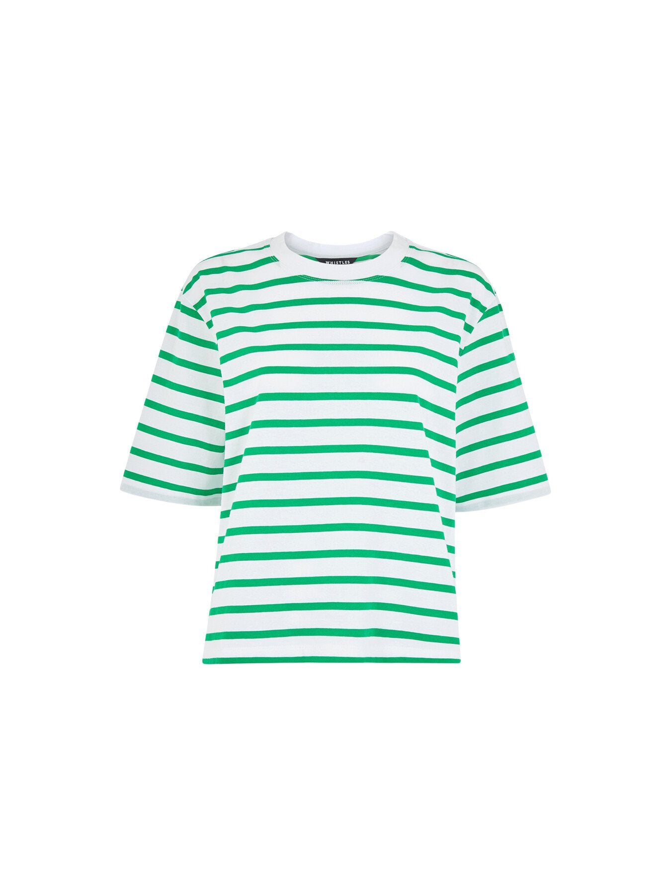 Stripe Short Sleeve Top