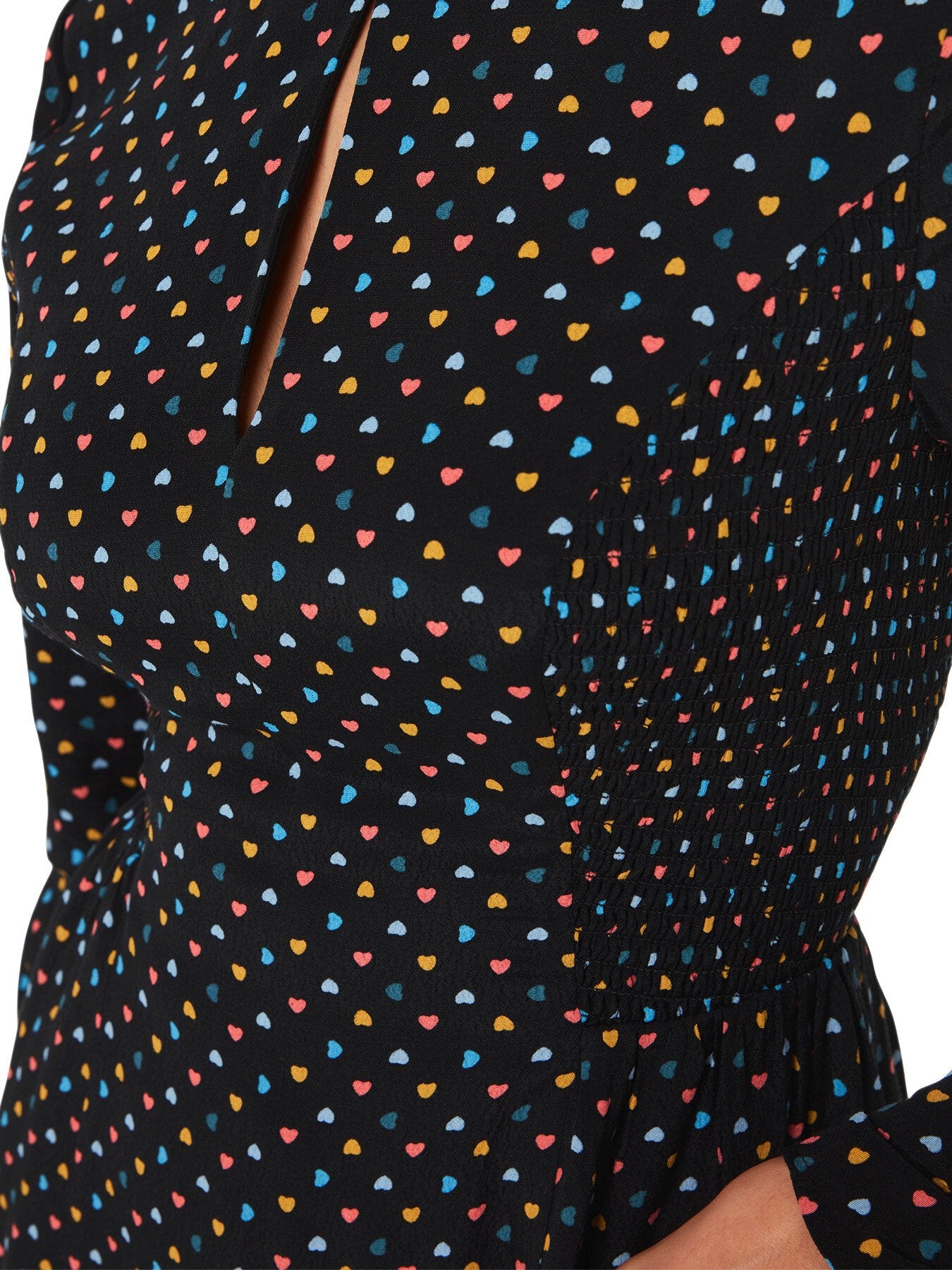 Scattered Hearts Flippy Dress