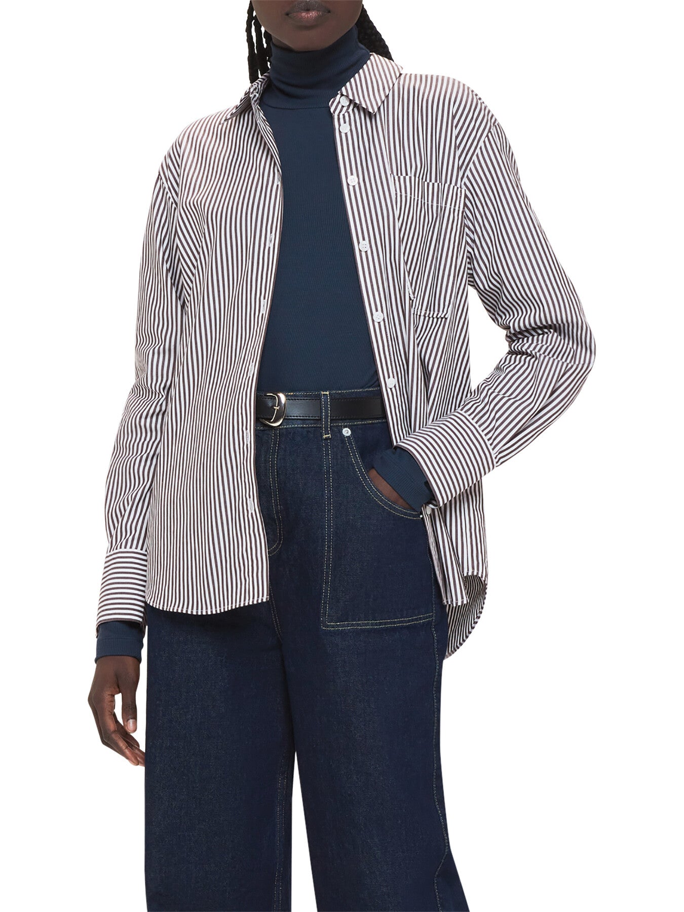 Stripe Relaxed Fit Shirt