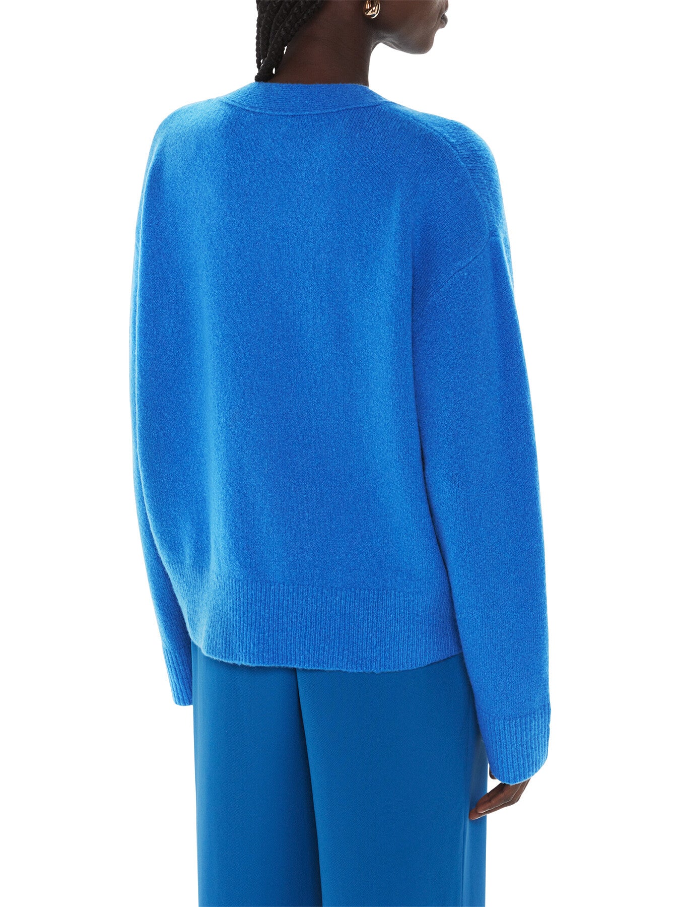 Textured Wool Mix Cardigan
