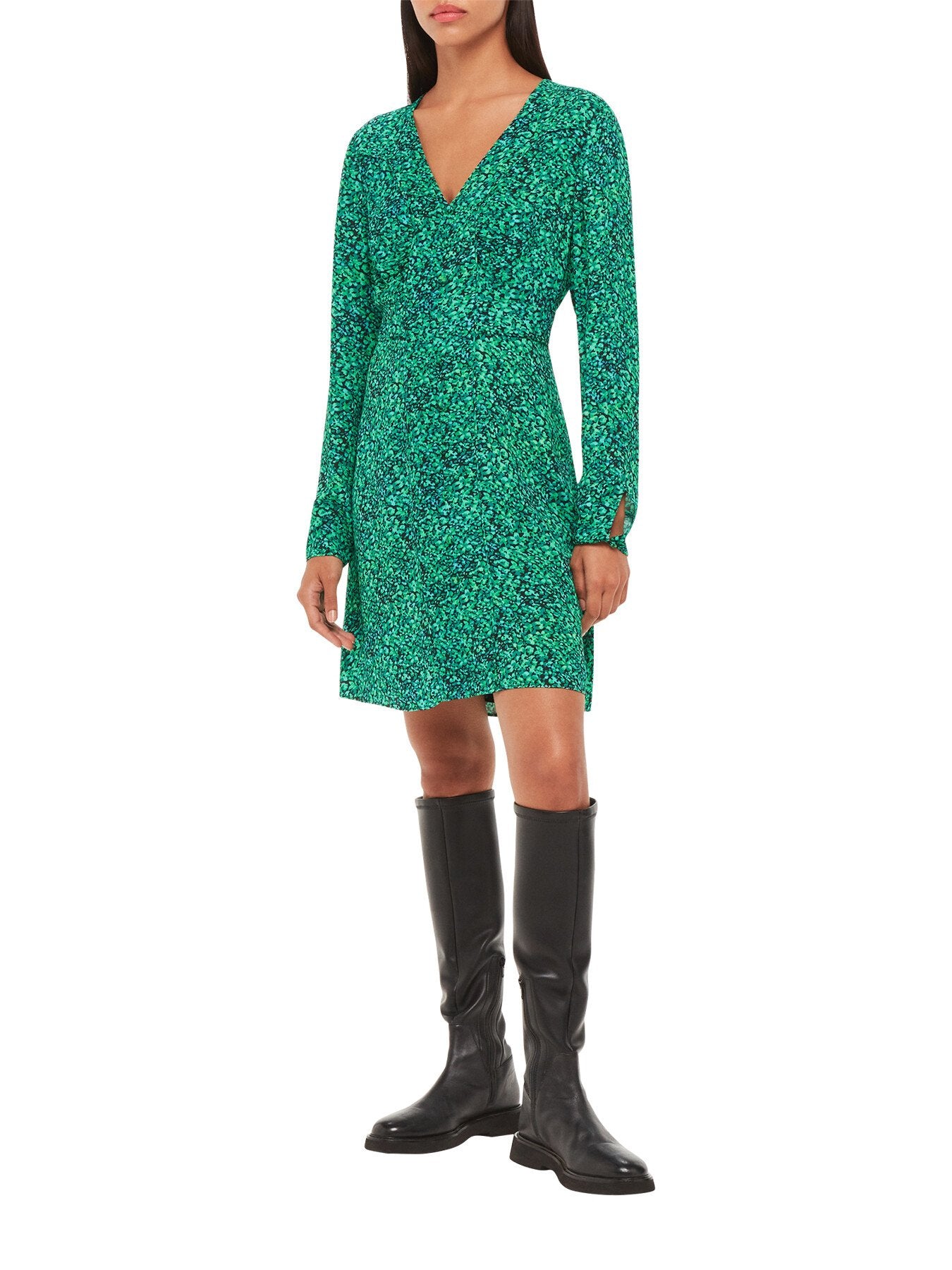 Dappled Floral Lori Dress