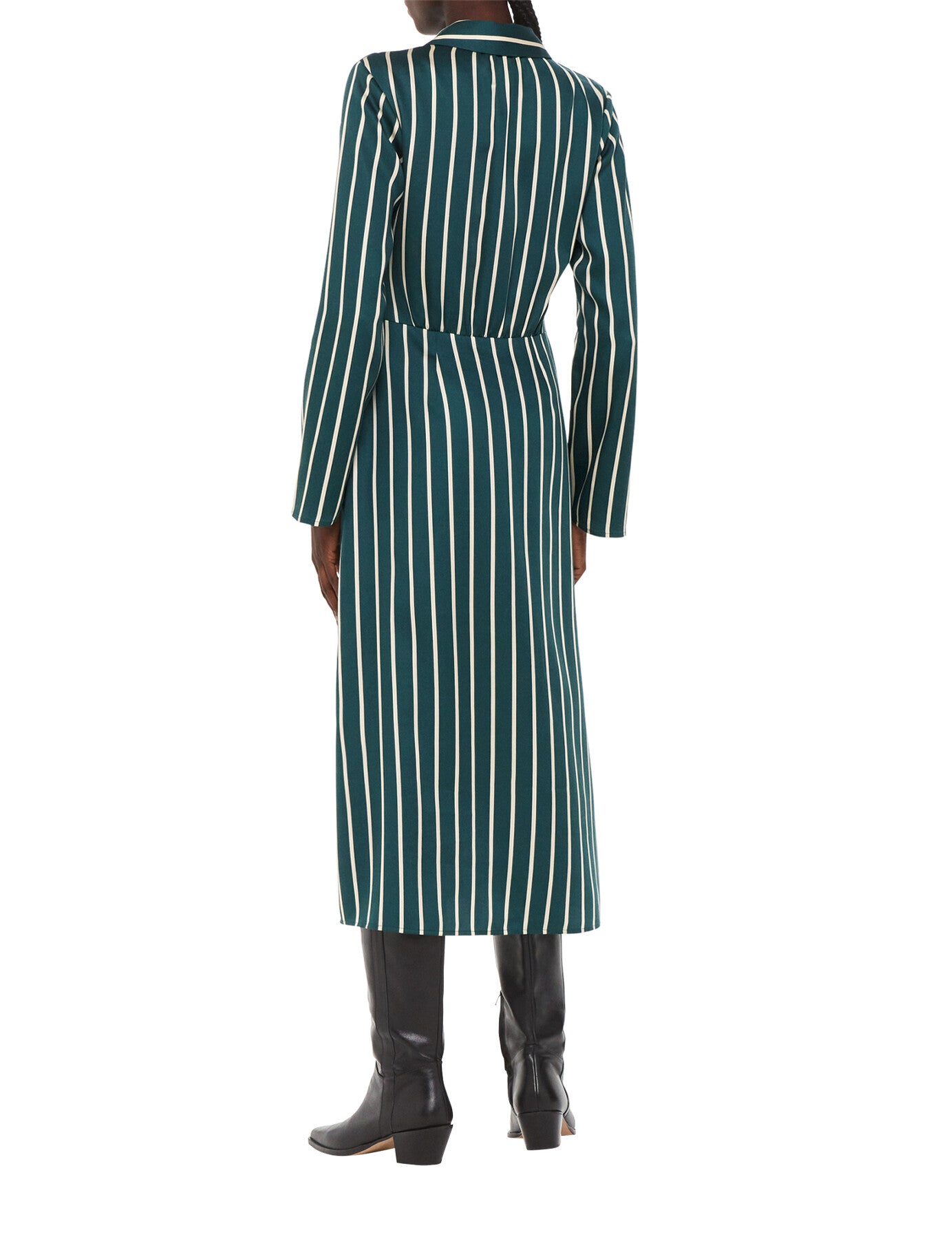Alex Stripe Shirt Dress