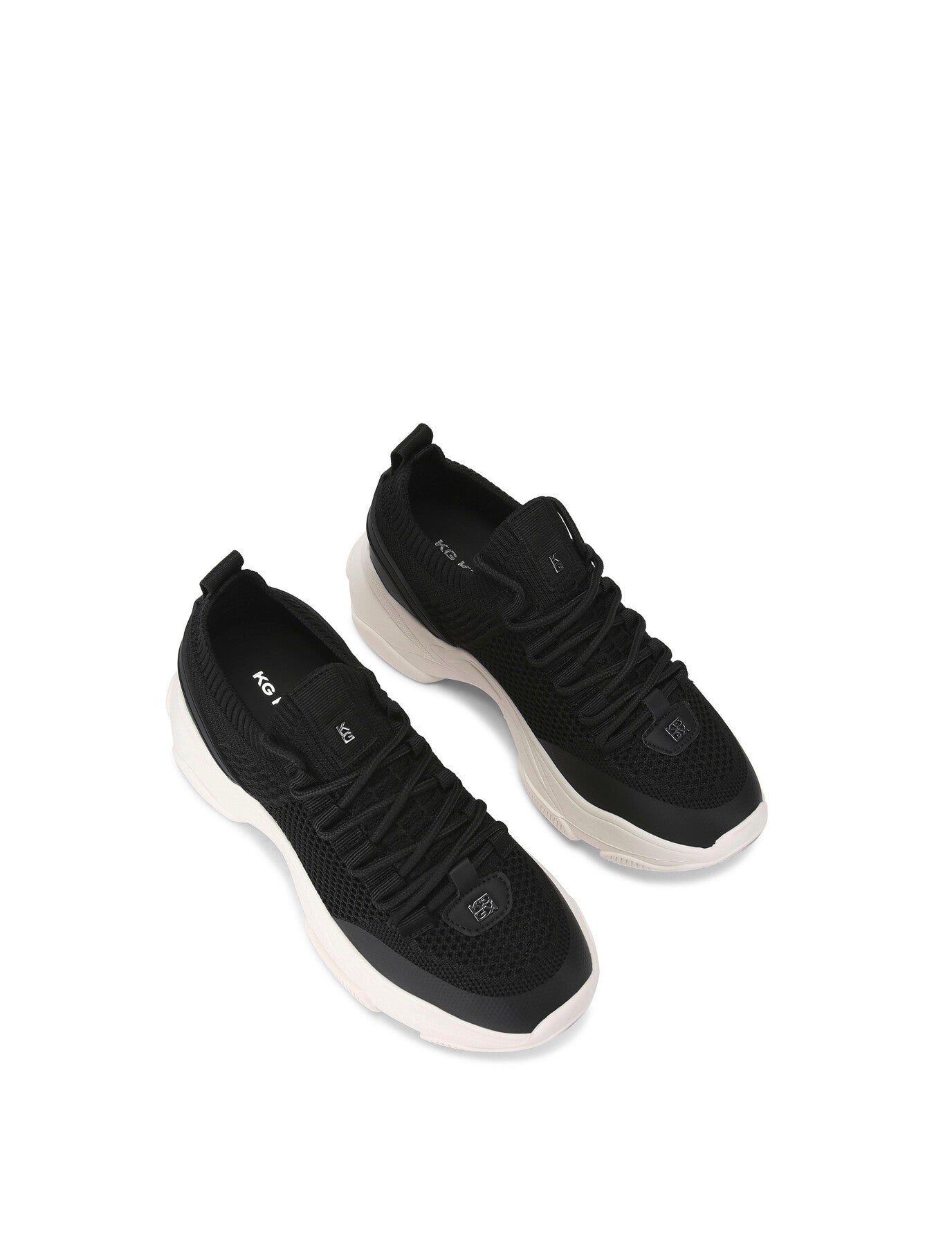 Lively Knitted Lace Up Trainers
