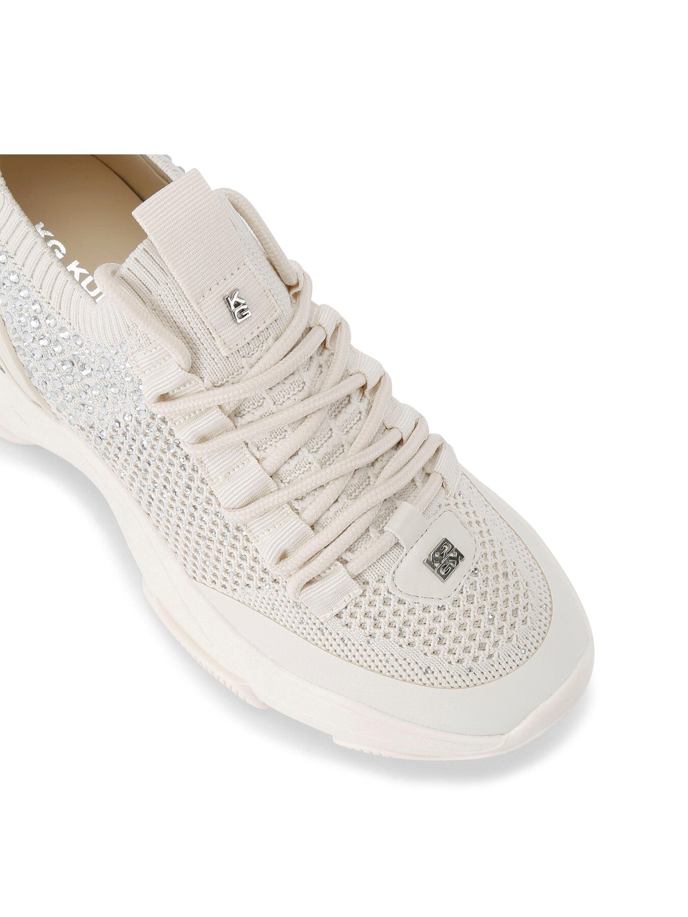 Lively Gem Knitted Embellished Trainers