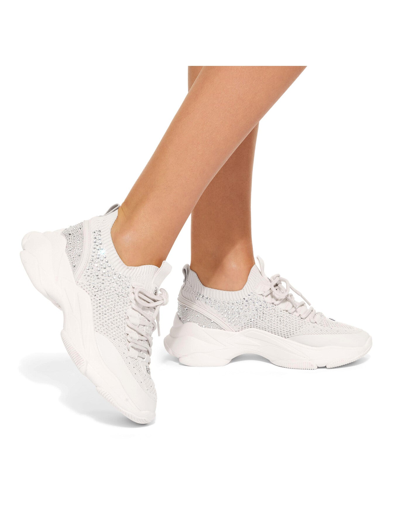 Lively Gem Knitted Embellished Trainers