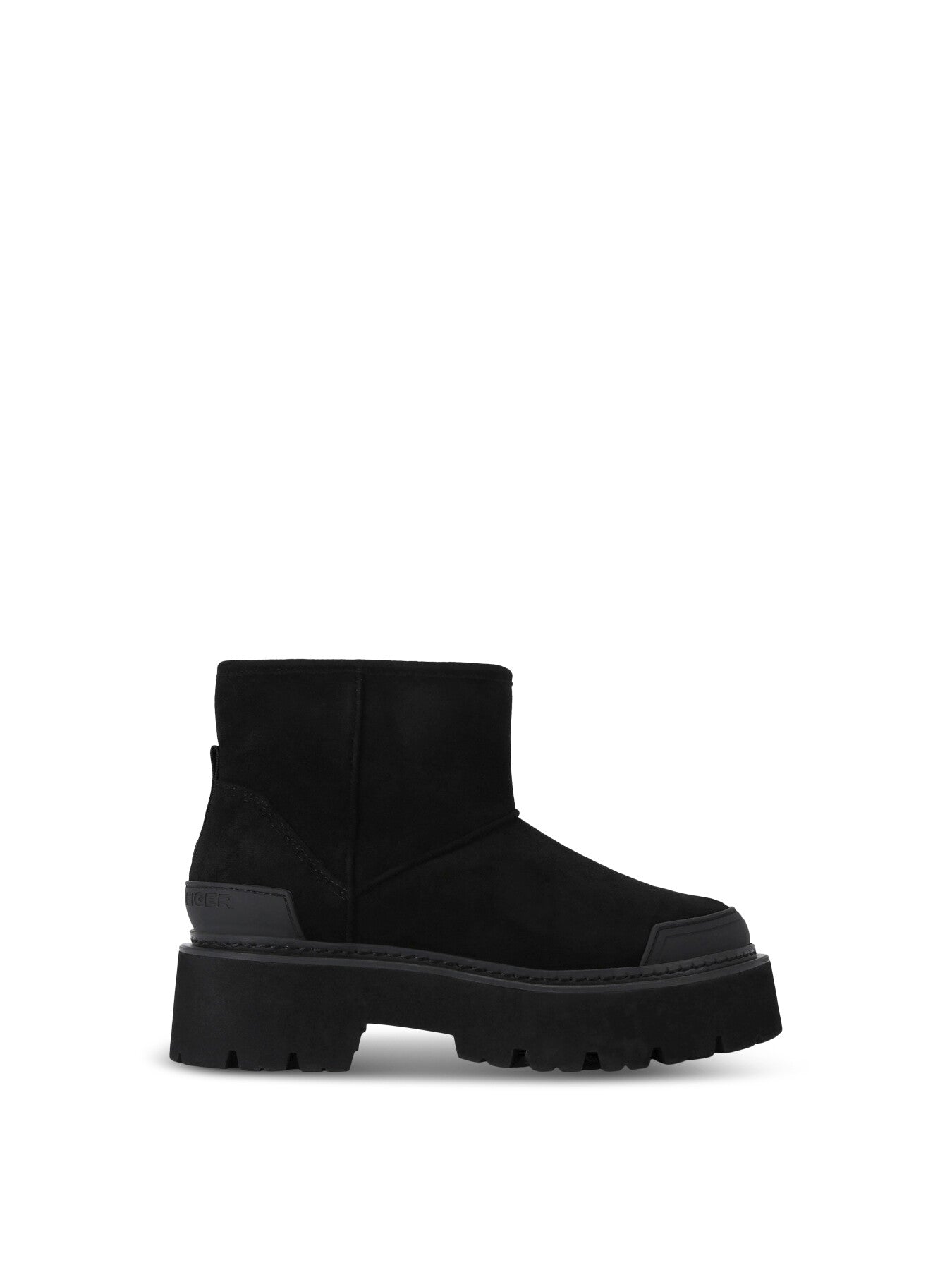 Trick Warm Fabric Ankle Boots