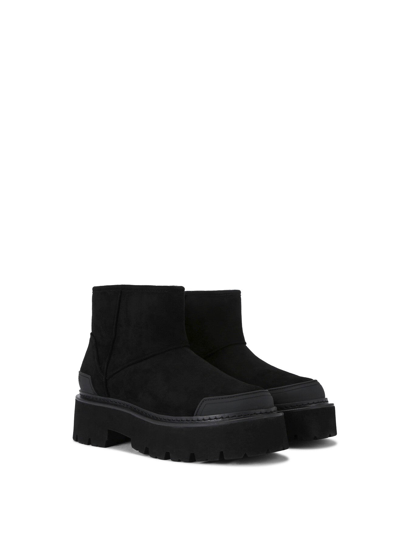 Trick Warm Fabric Ankle Boots