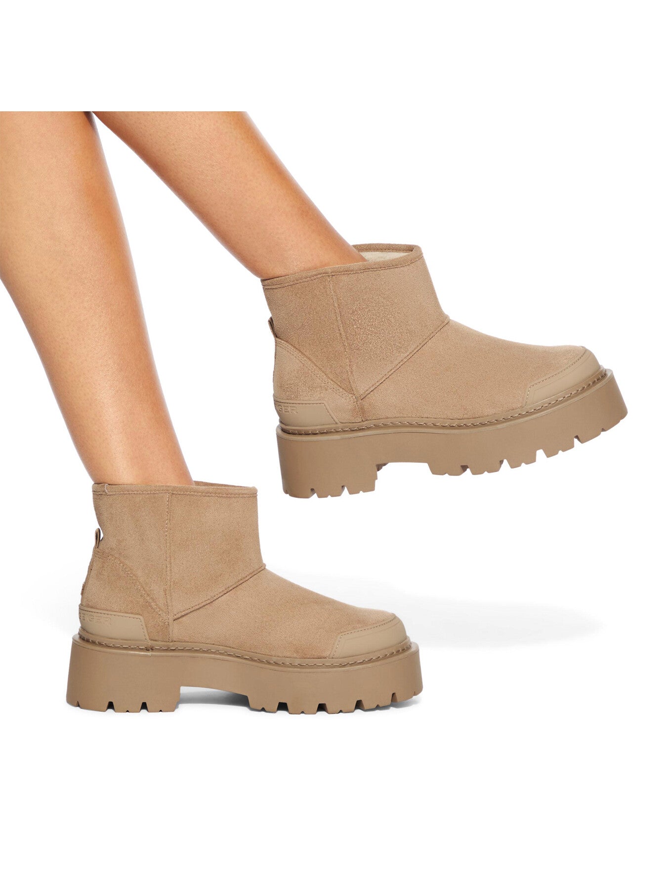 Trick Warm Fabric Ankle Boots