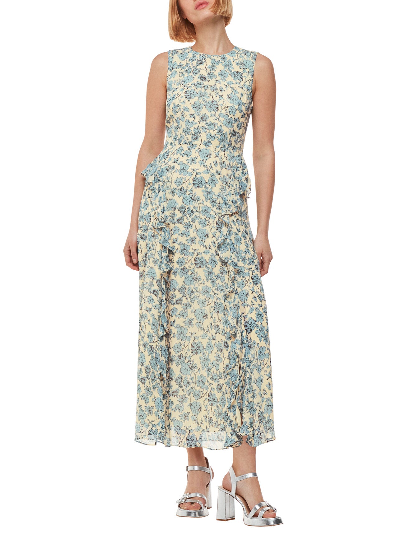 Shaded Floral Nellie Dress