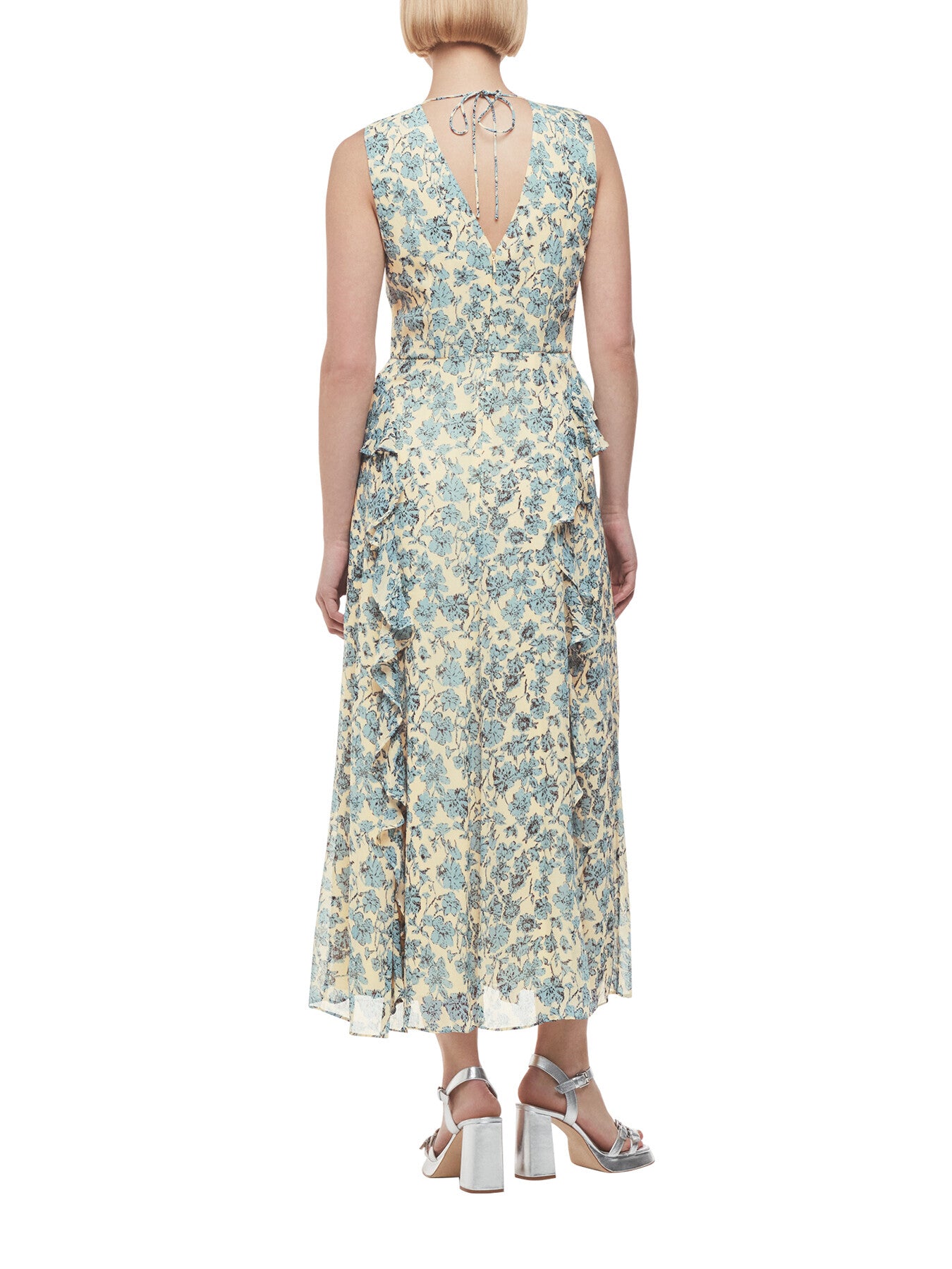 Shaded Floral Nellie Dress