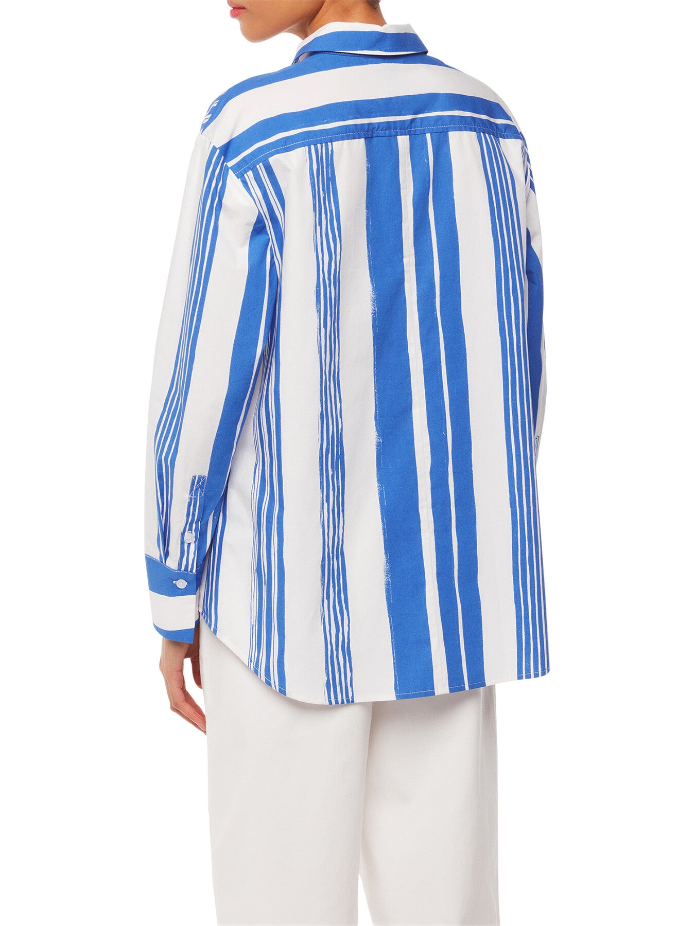 Painted Stripe Oversized Shirt