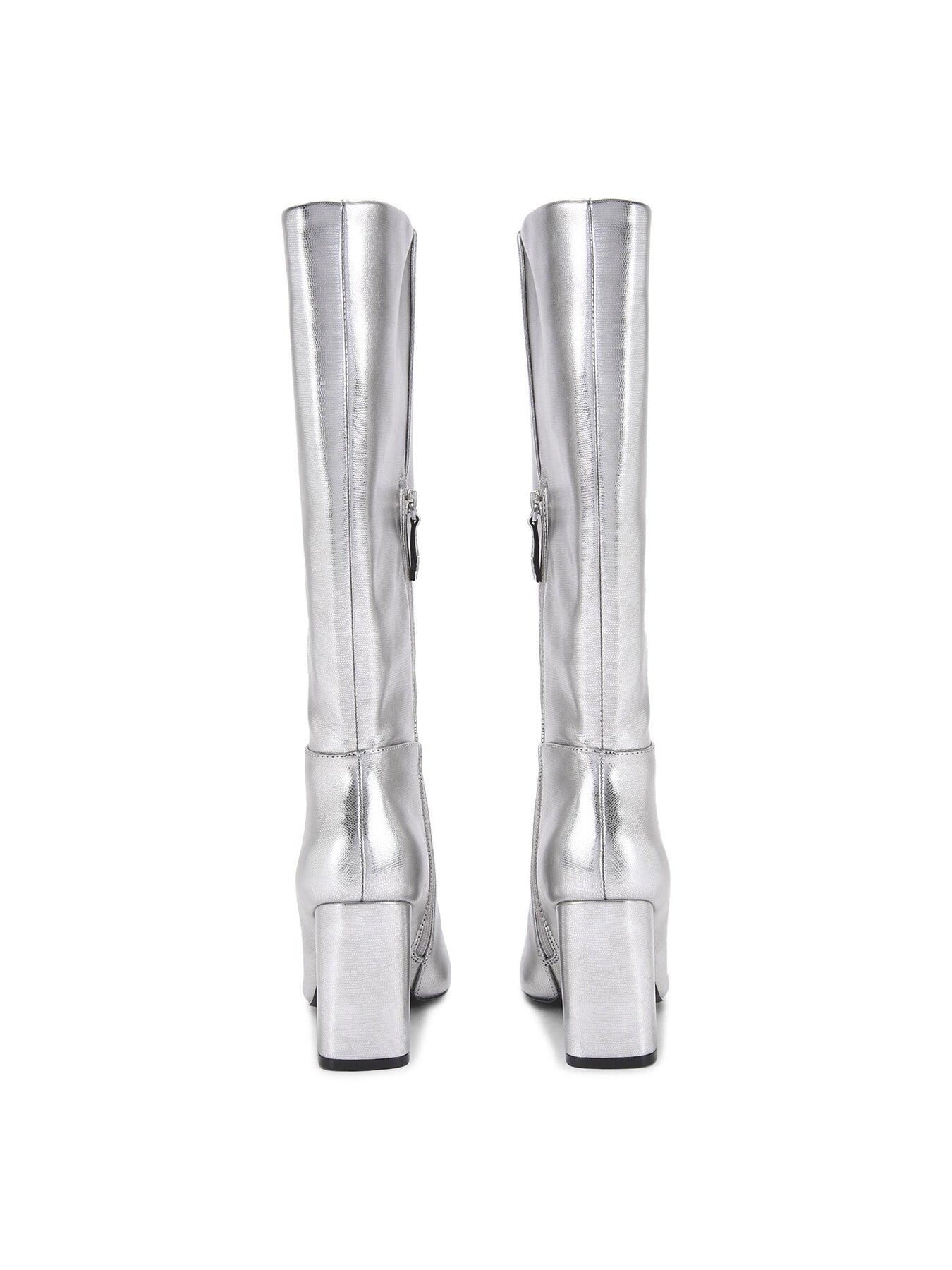 Titan Metallic Knee-High Boots