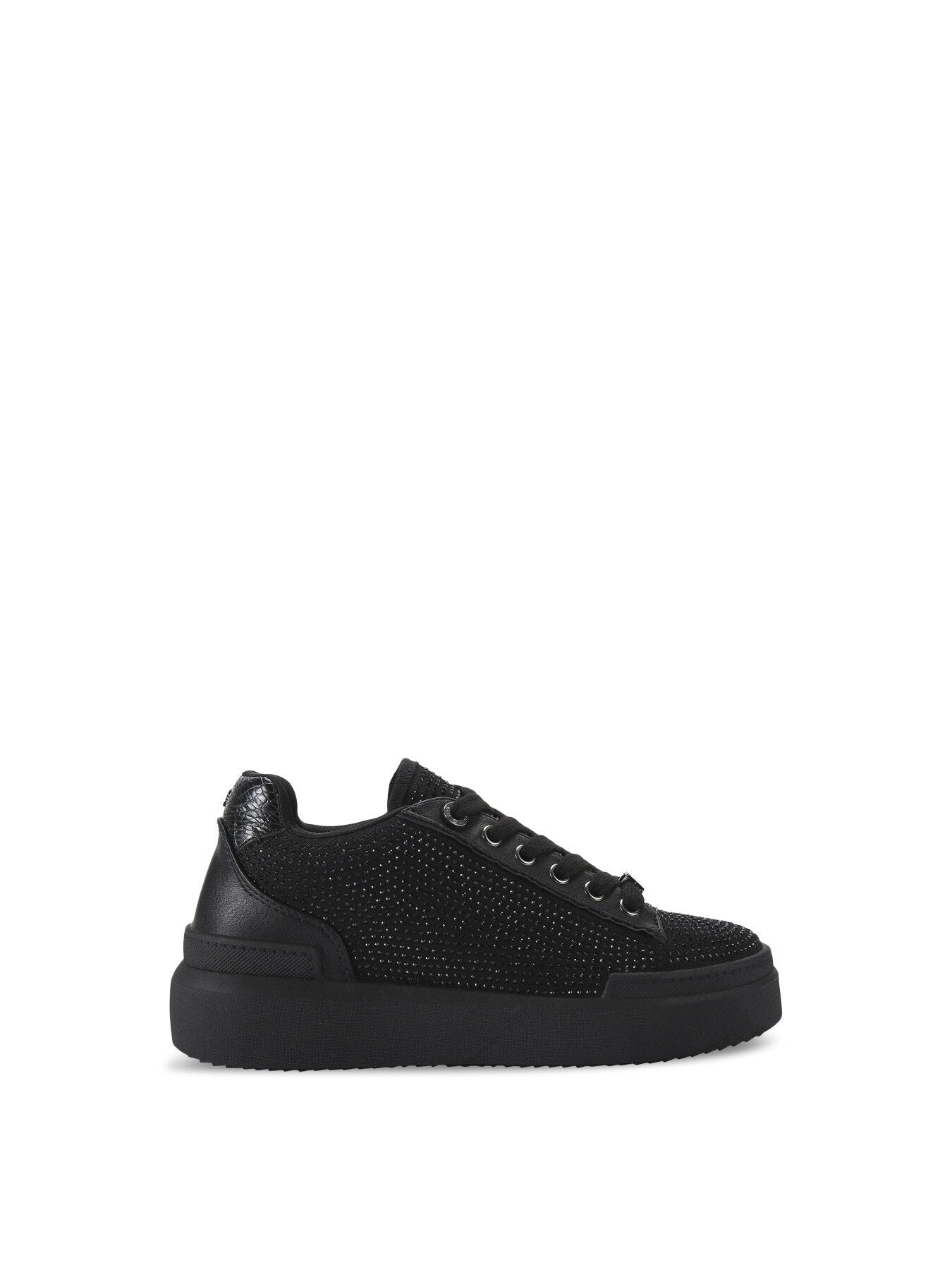 Lilia Fabric Embellished Trainers