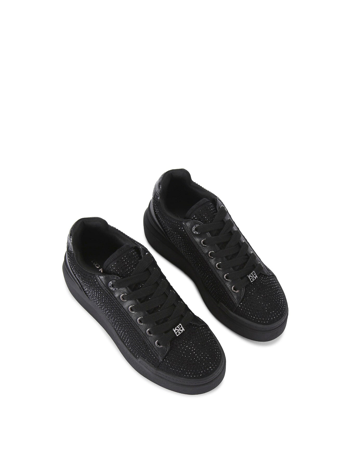 Lilia Fabric Embellished Trainers