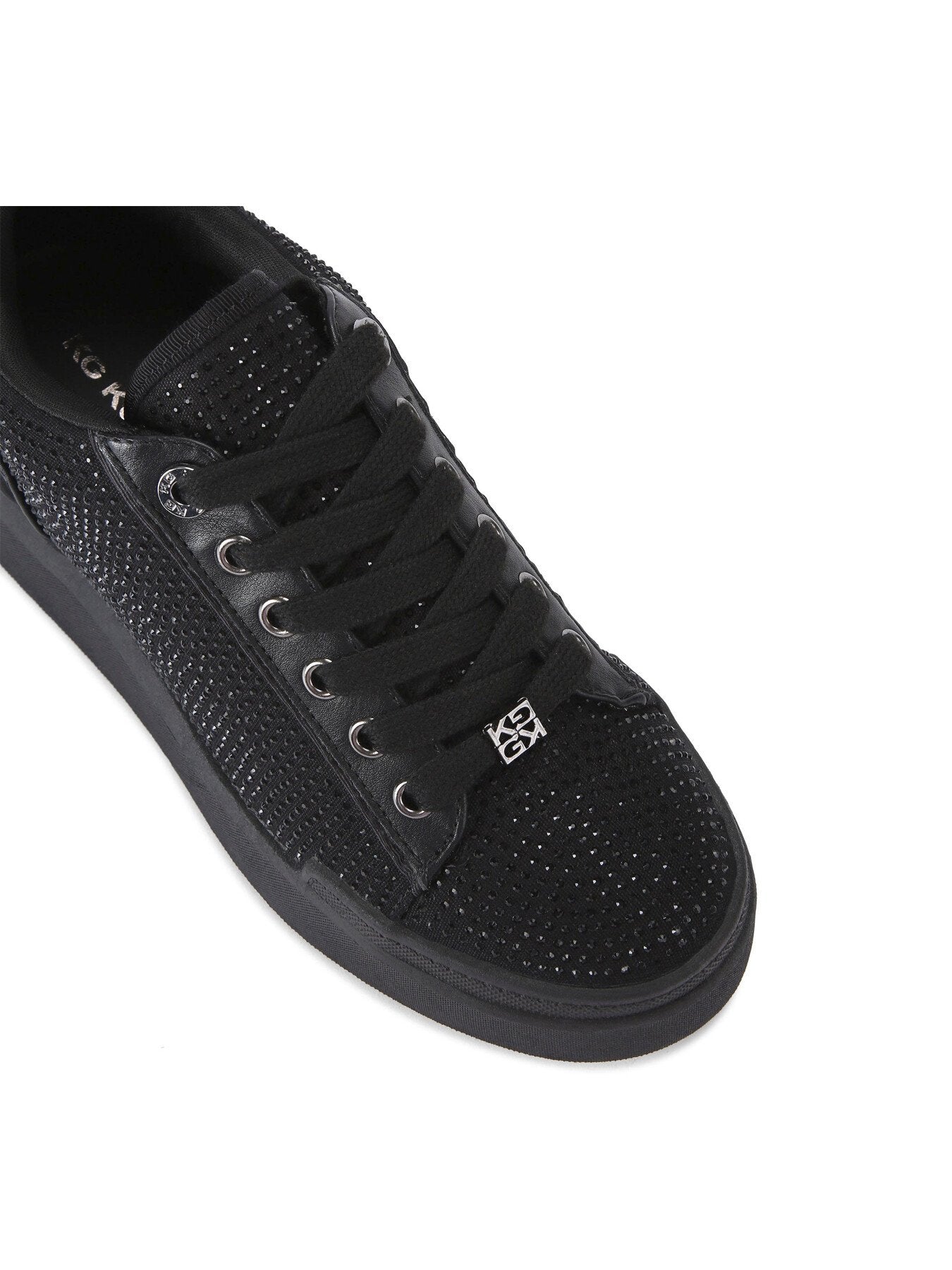 Lilia Fabric Embellished Trainers
