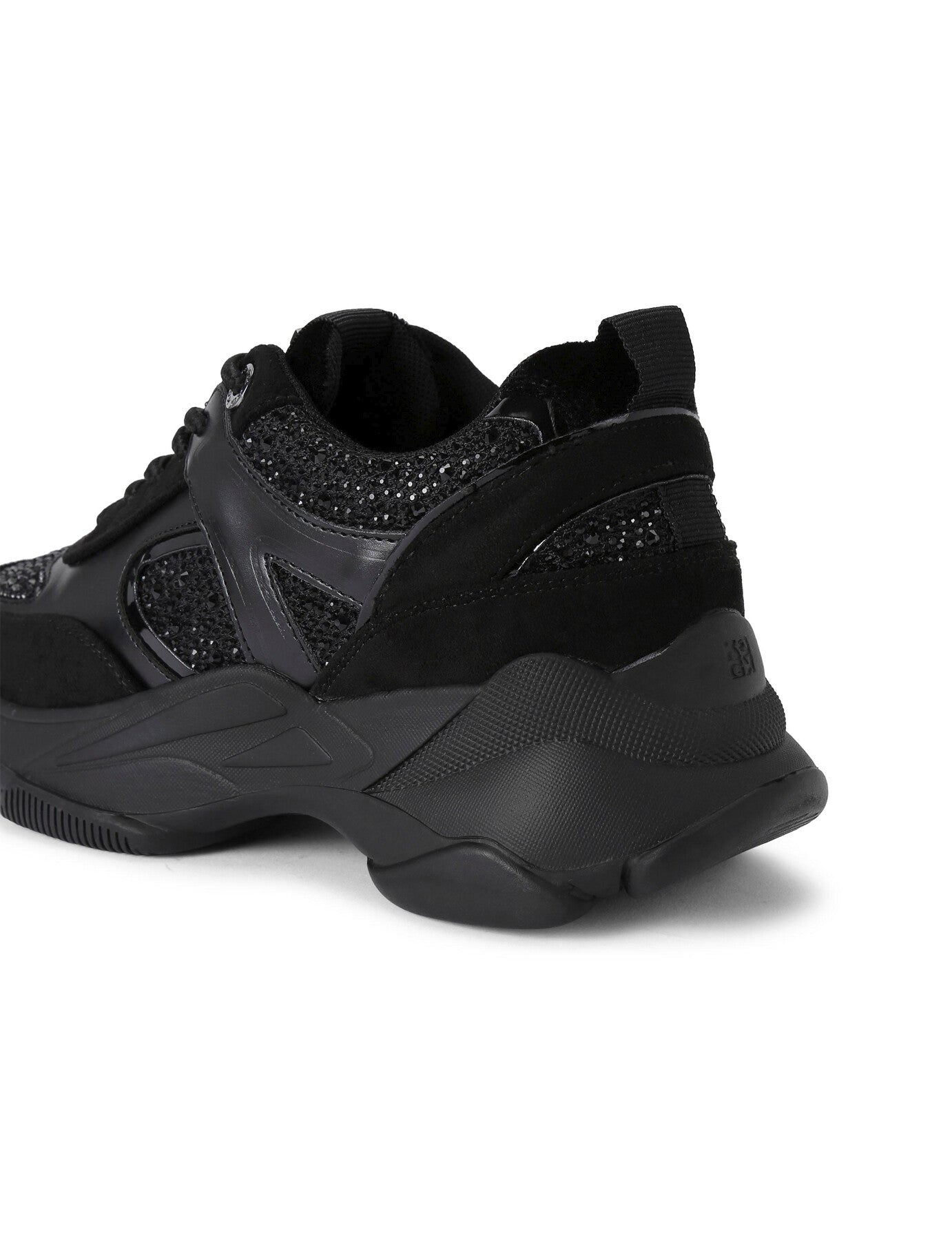 Lucile Lace Up Gem Embellished Trainers