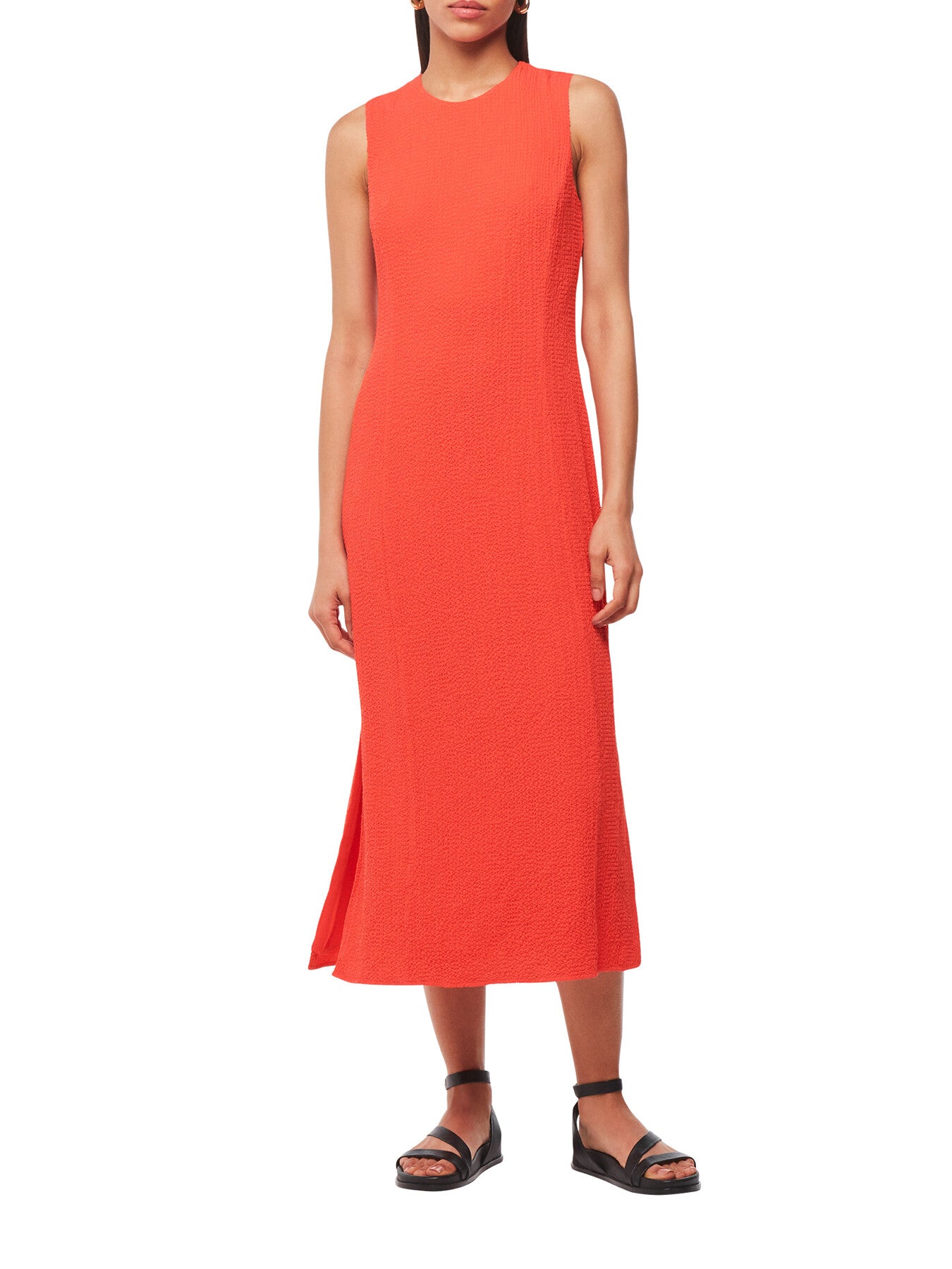 Erin Texture Midi Dress