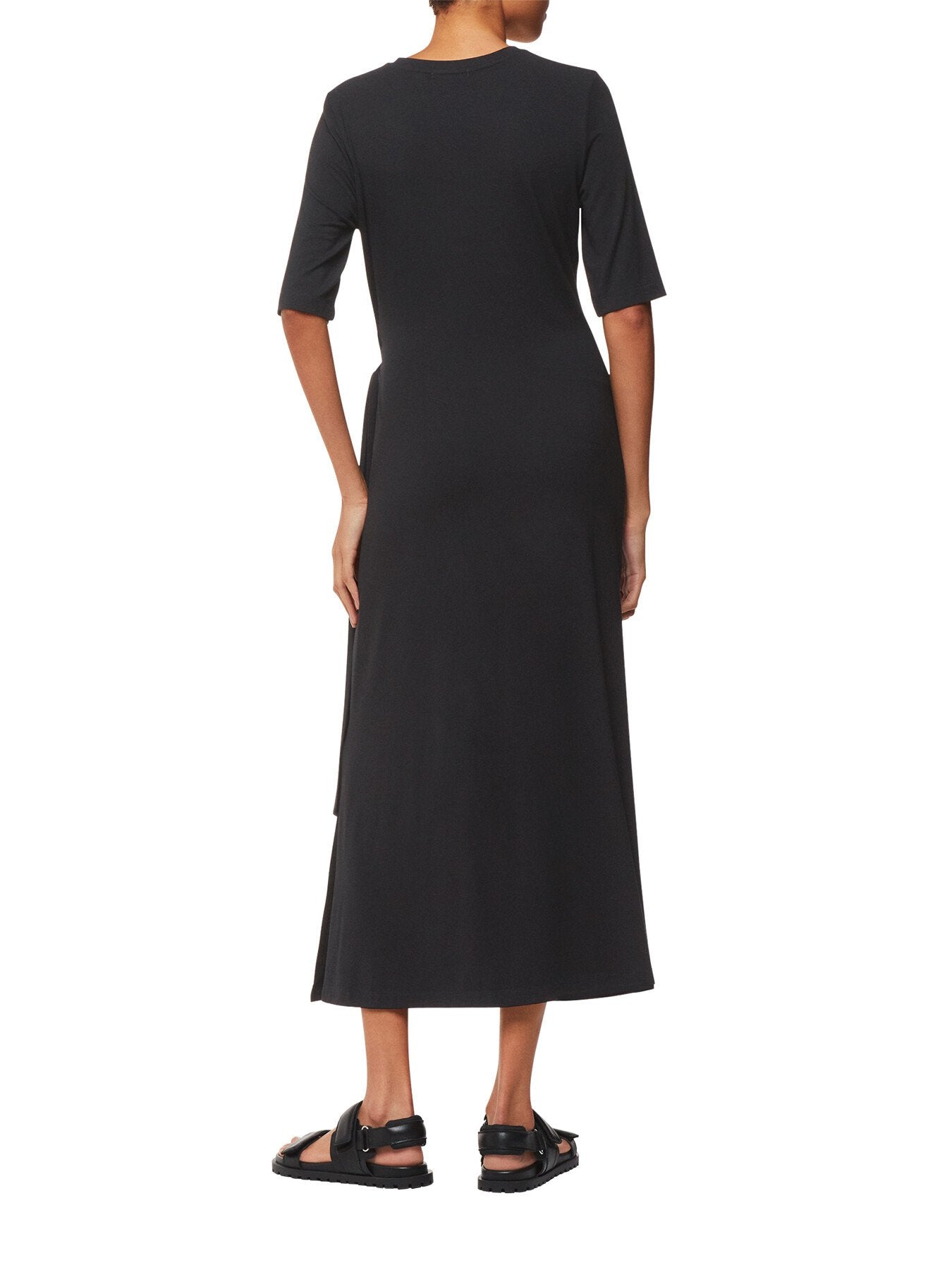 Twist Front Jersey Dress