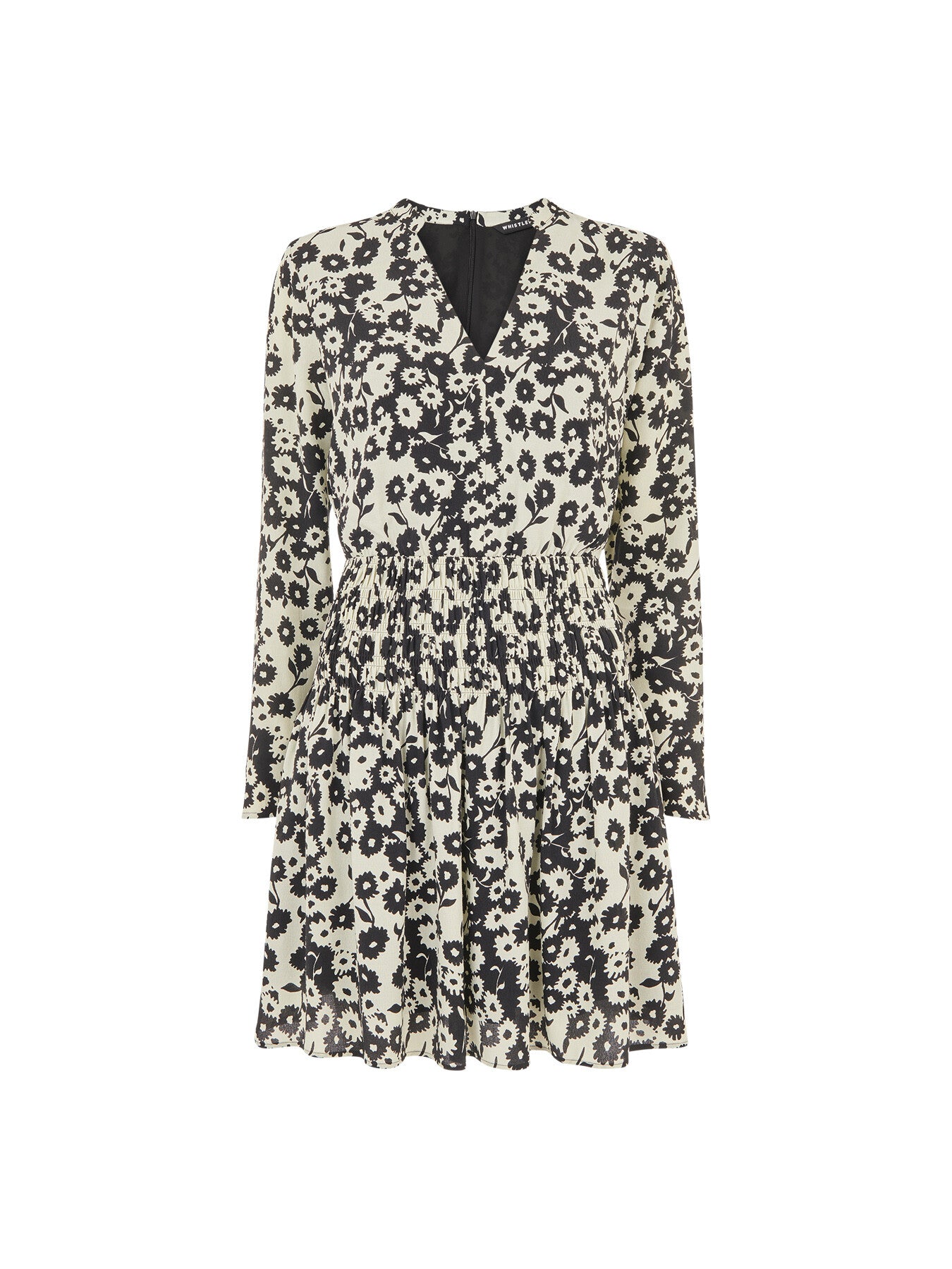 Riley Floral Shirred Dress