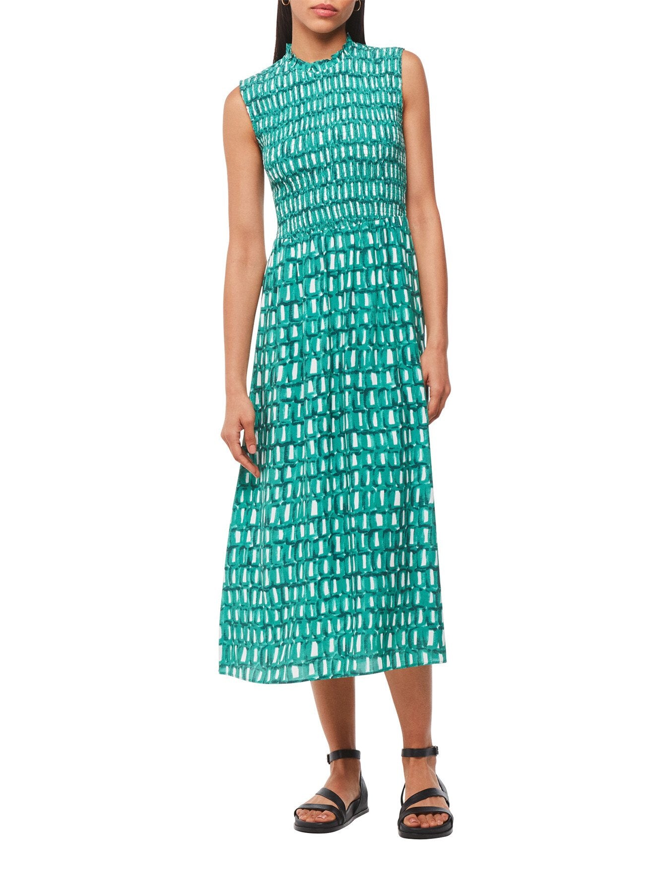 Linked Smudge Heidi Dress