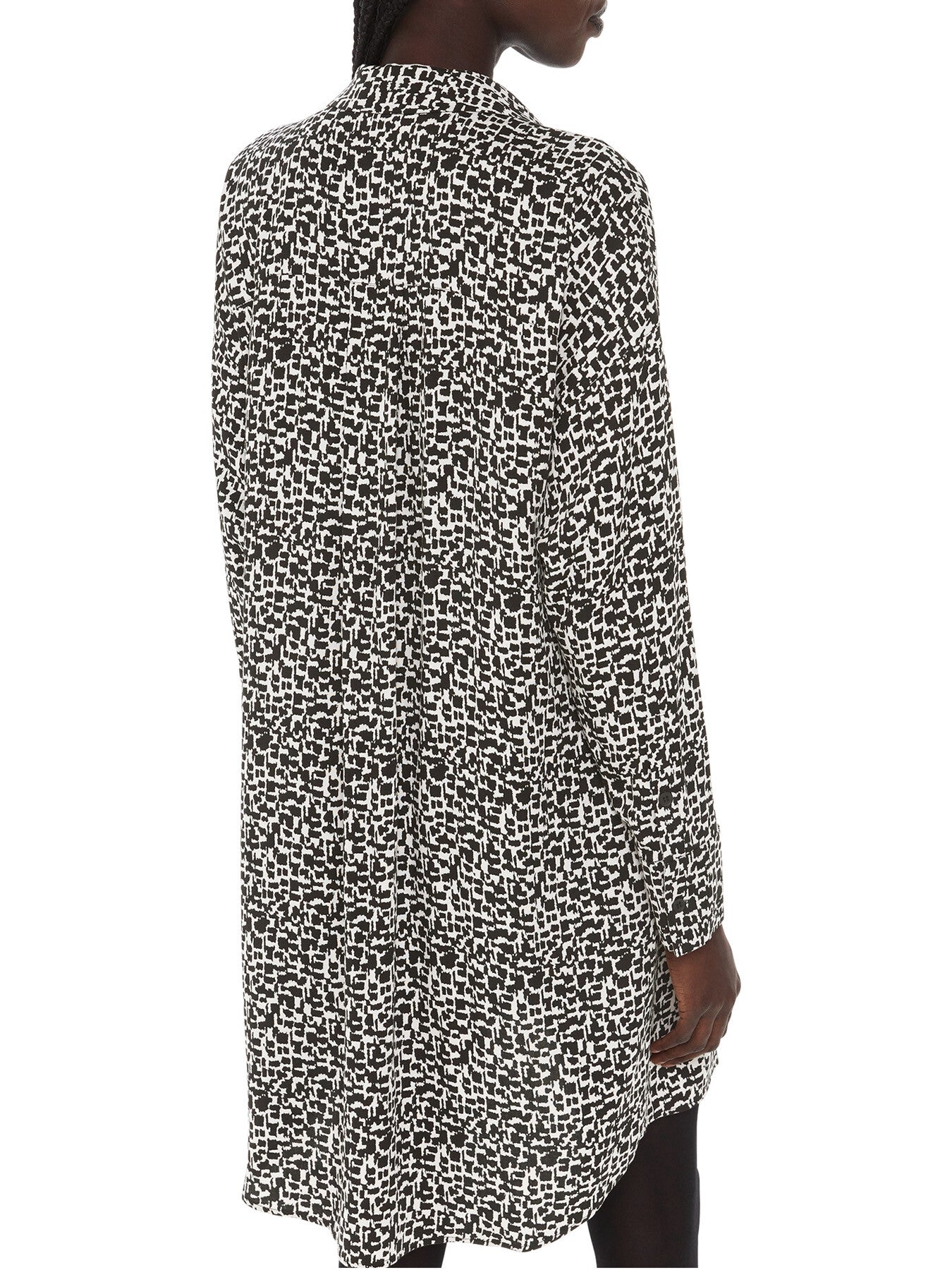 Helena Fuzzy Squares Dress