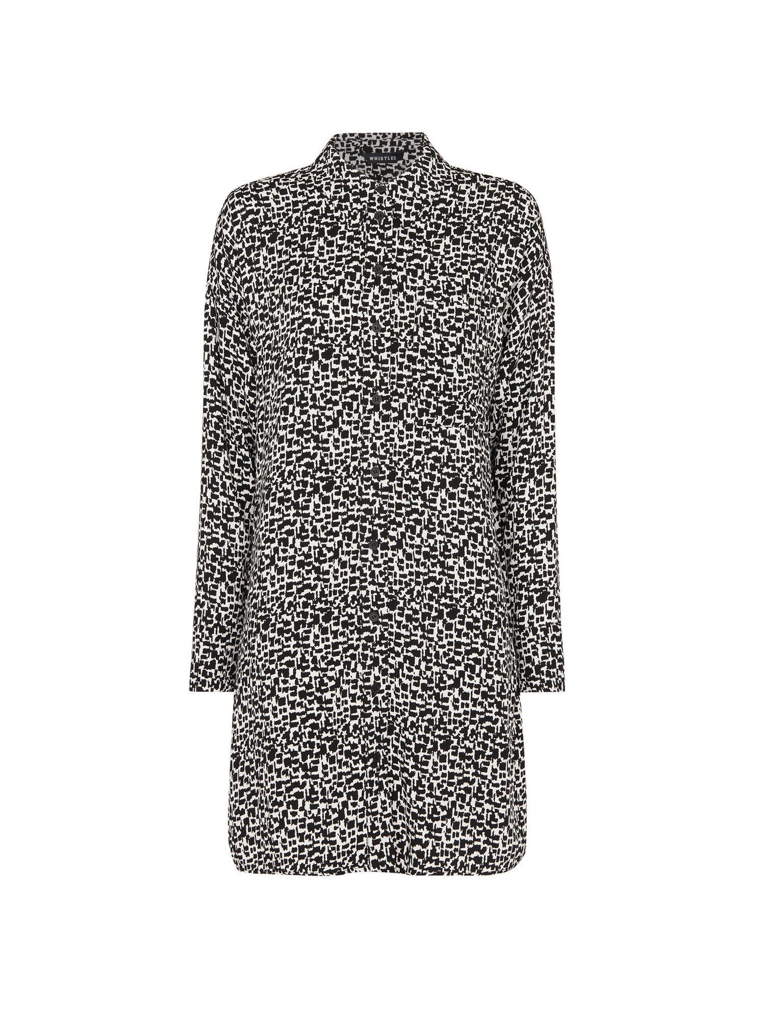 Helena Fuzzy Squares Dress