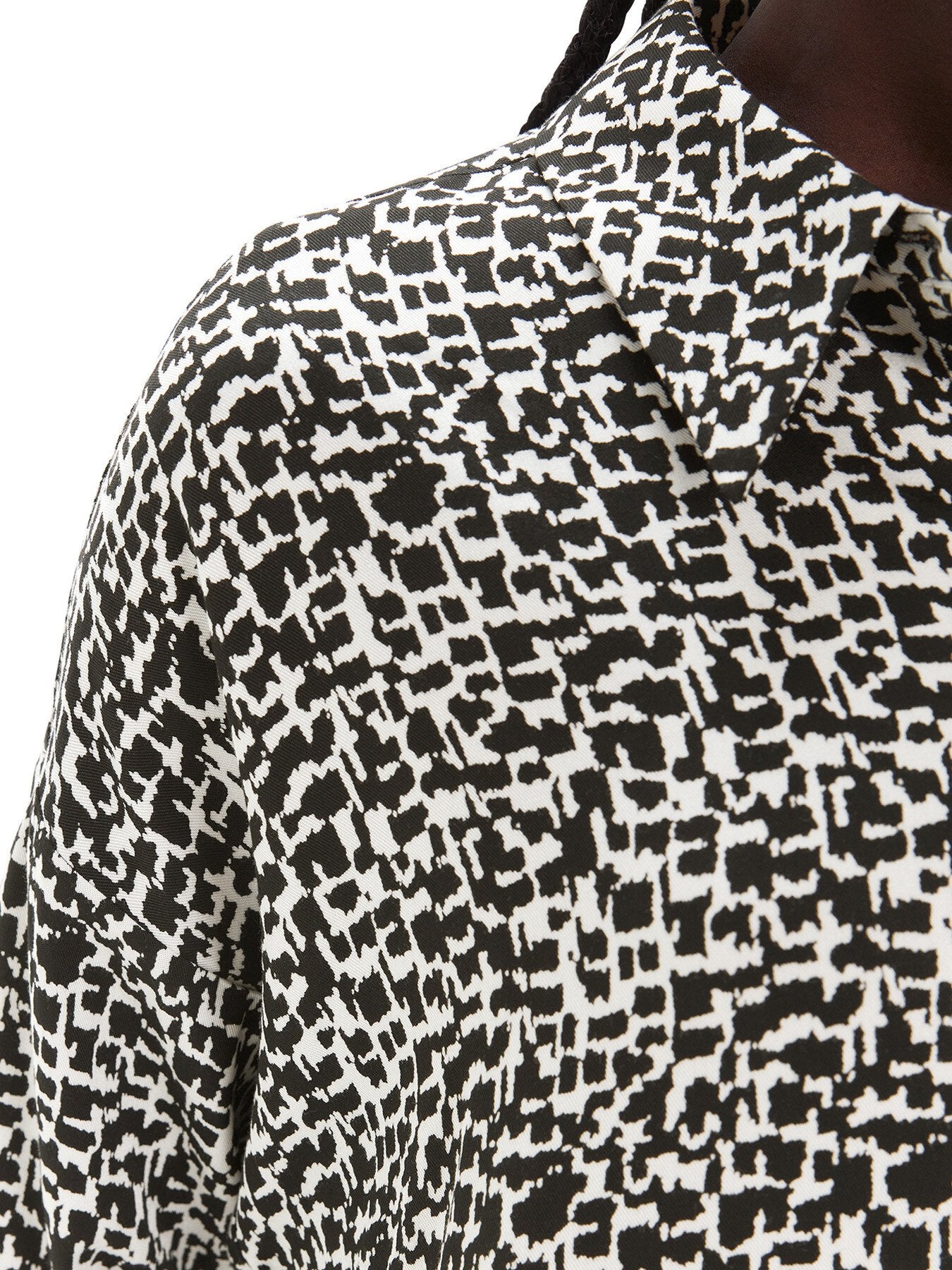 Helena Fuzzy Squares Dress