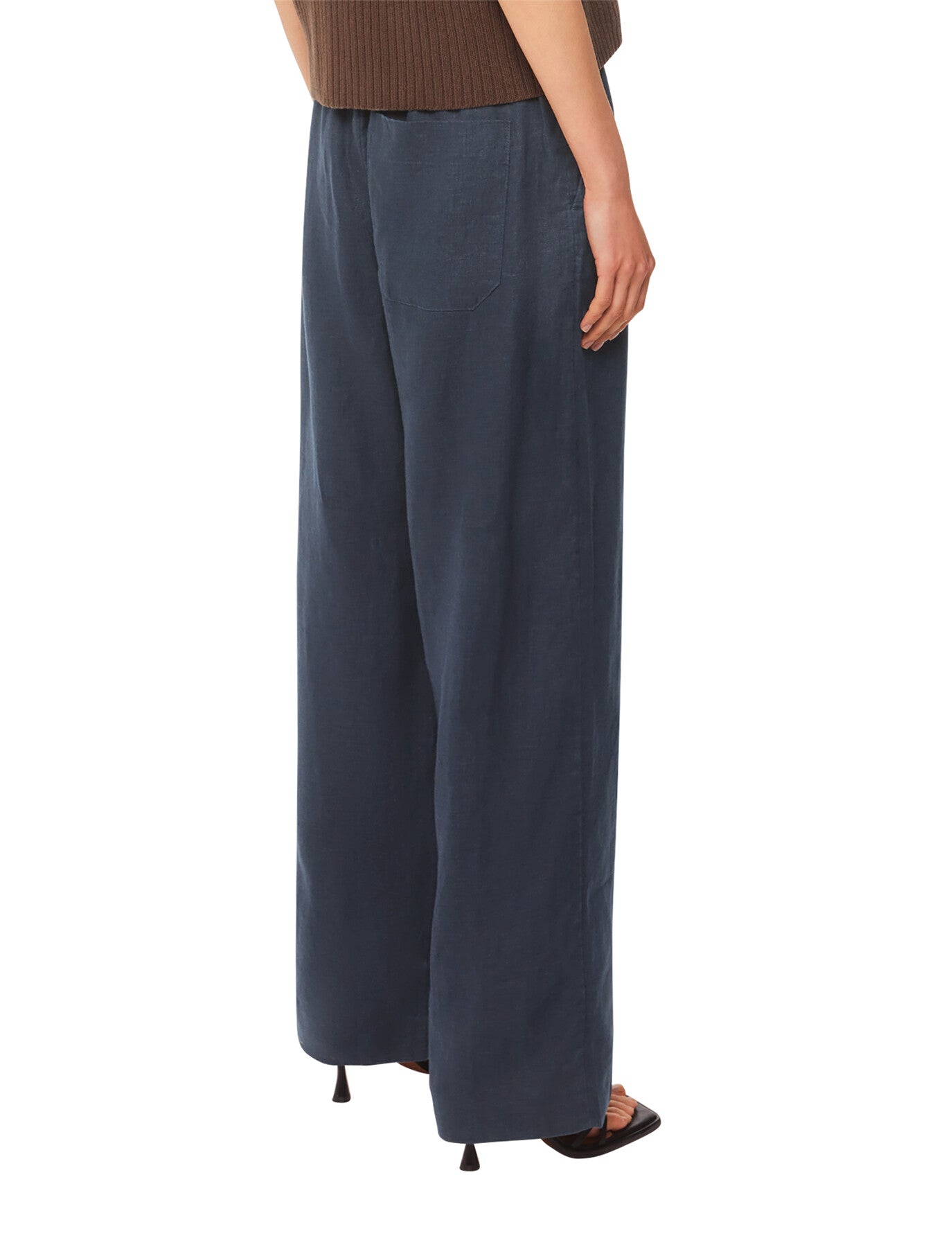 Linen Elasticated Short
