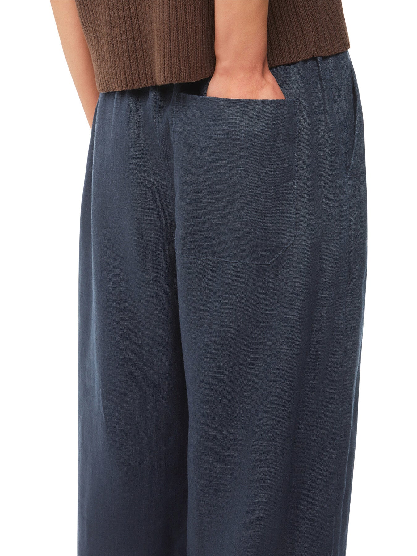 Linen Elasticated Short