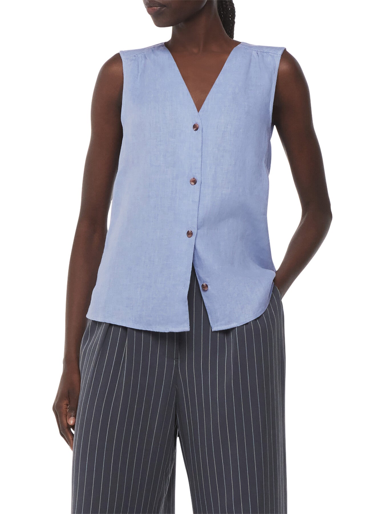 Laura Linen Tank