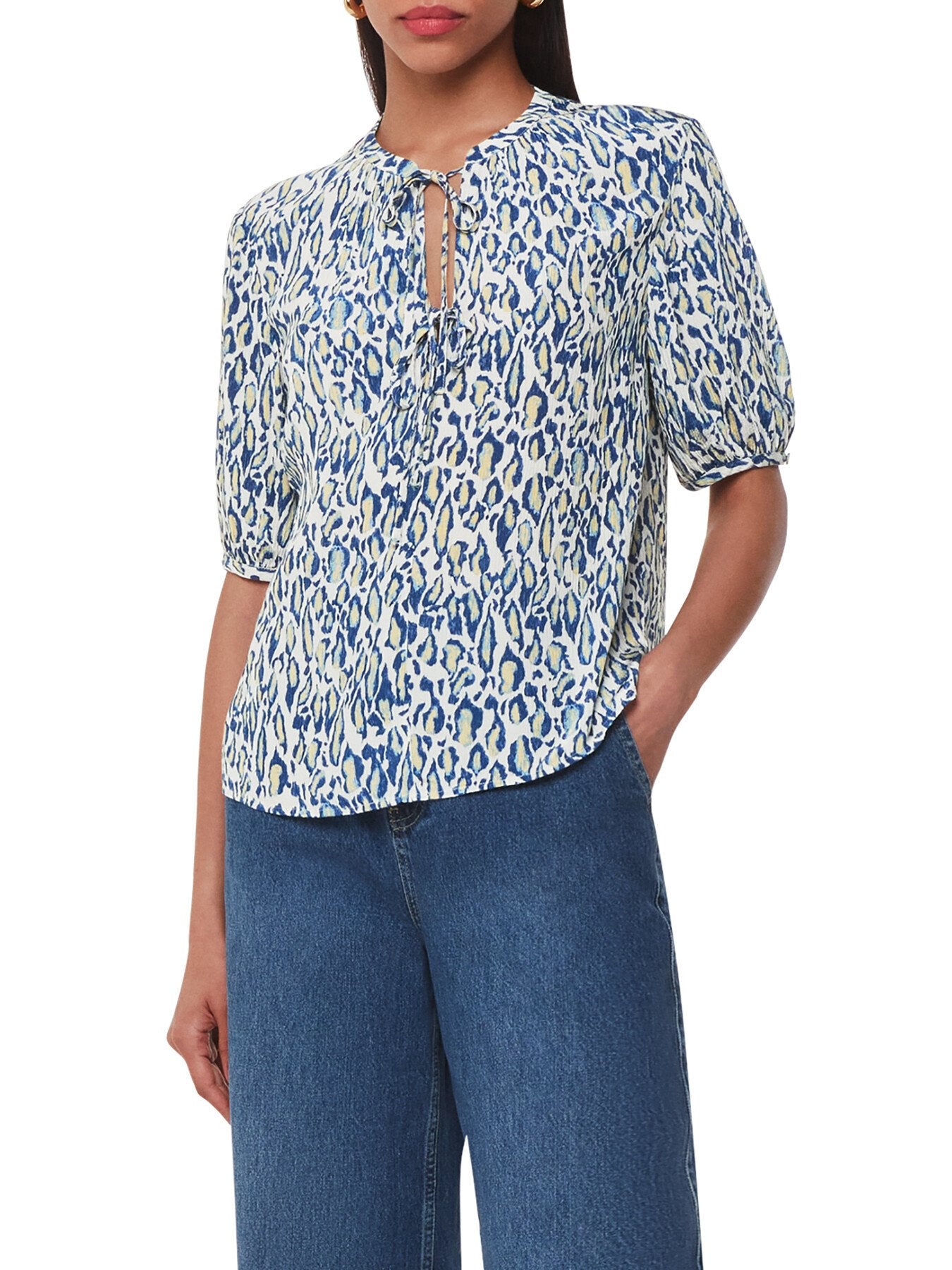 Flaming Leopard Jessie Blouse
