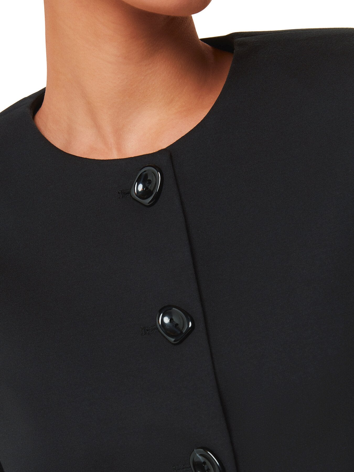 Anne Ponte Button Jacket