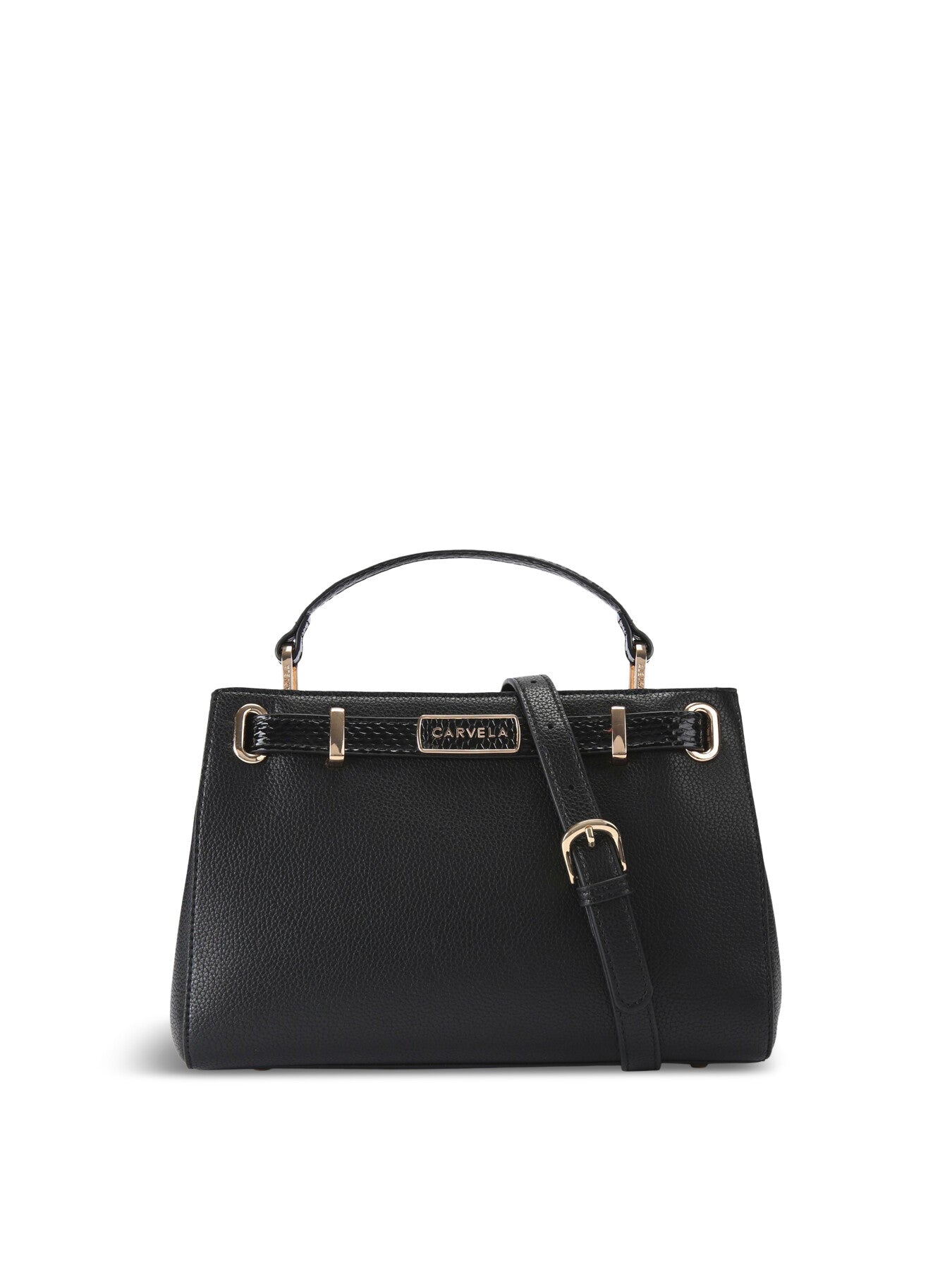 Violet Belted Midi Cross Body bag