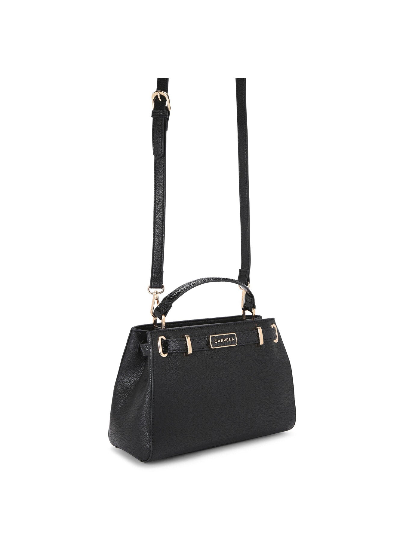Violet Belted Midi Cross Body bag