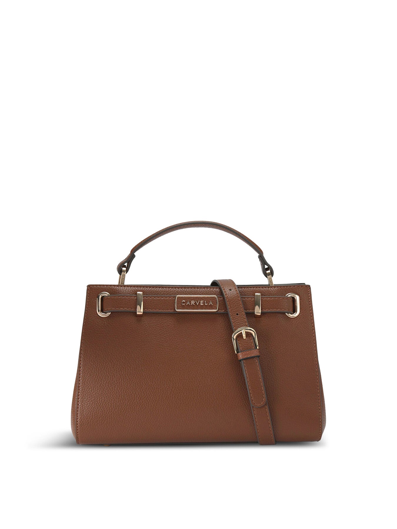 Violet Belted Midi Cross Body Bag