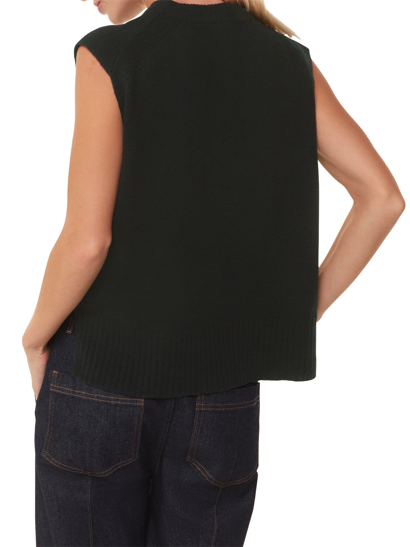 Wool Sleeveless Tank