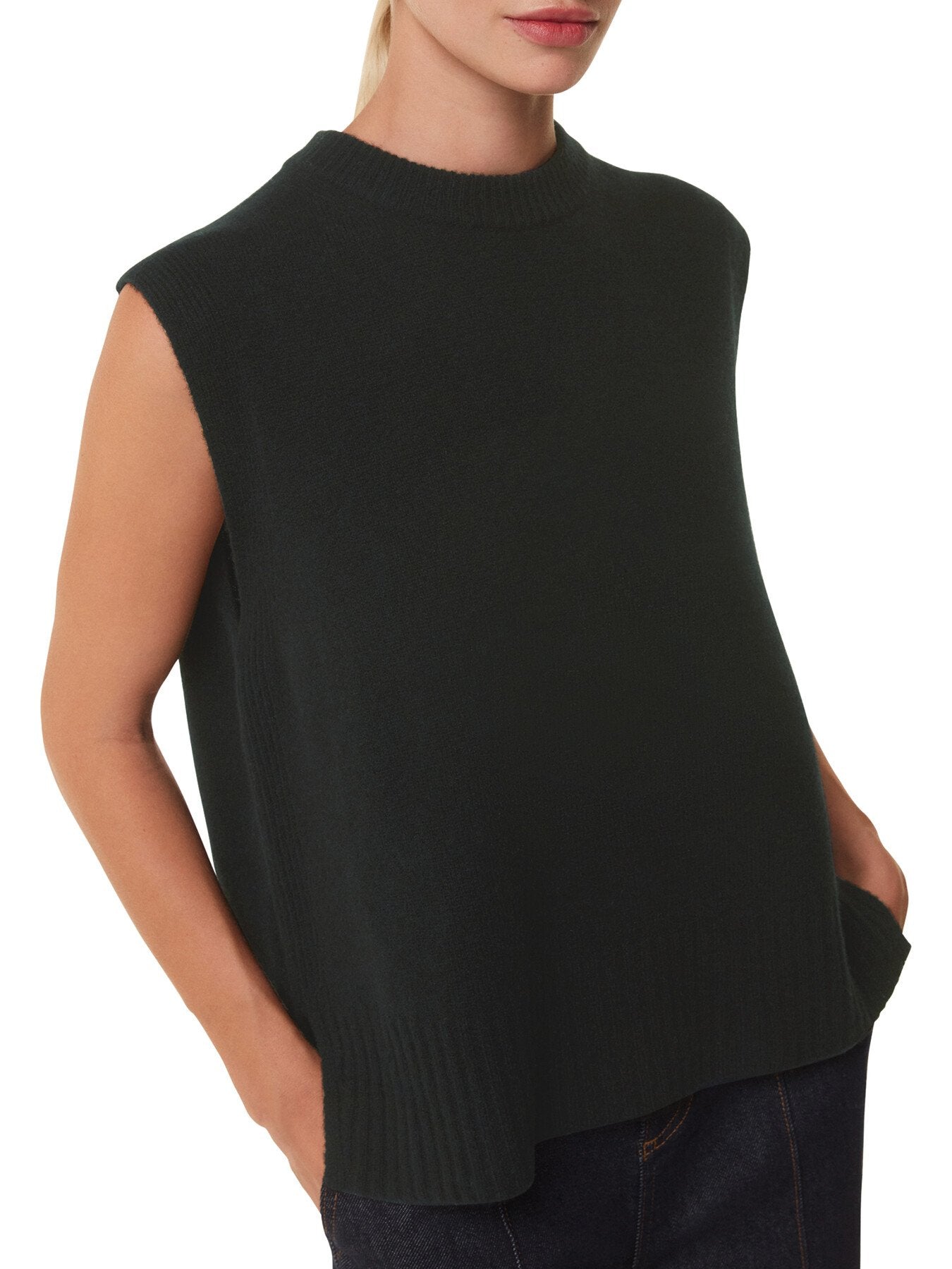 Wool Sleeveless Tank