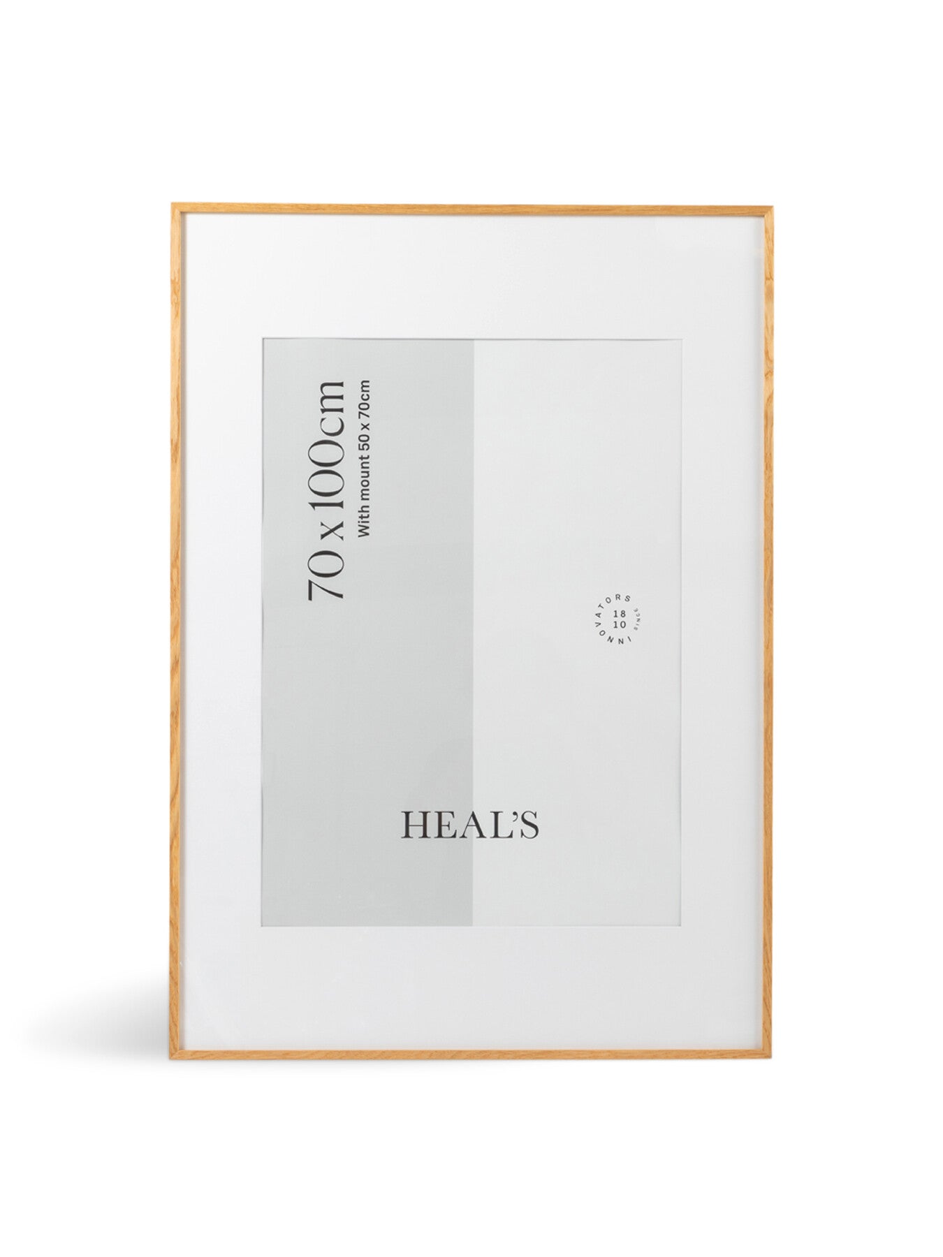 Gallery frame mount in Oak 50 x 70