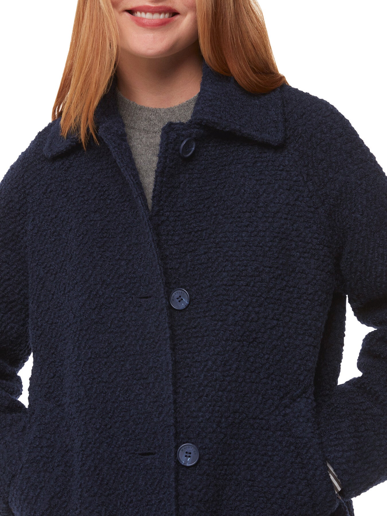 Romy Boucle Coat