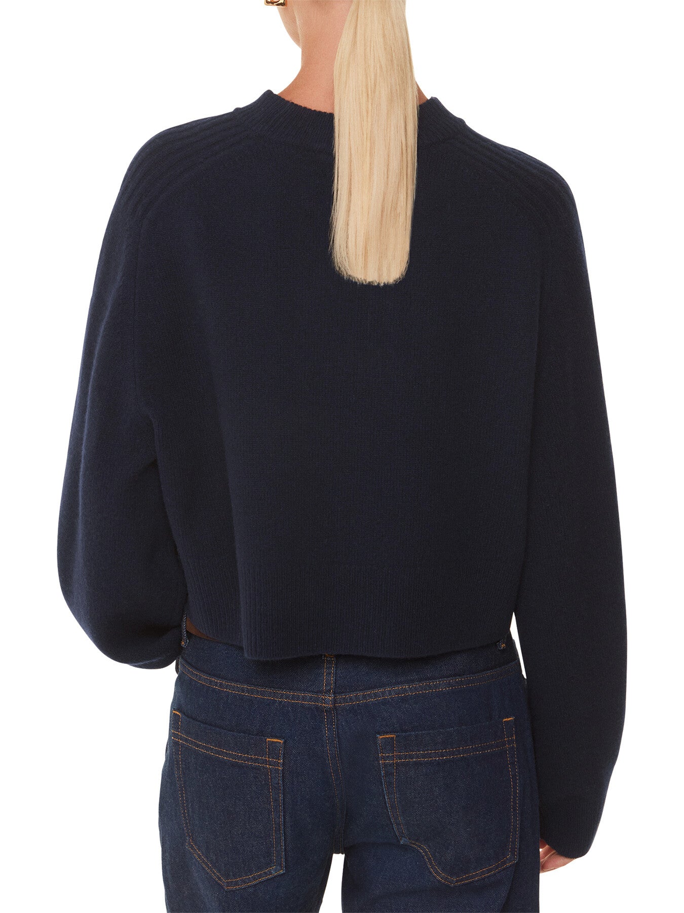 Wool Crop Relaxed Knit