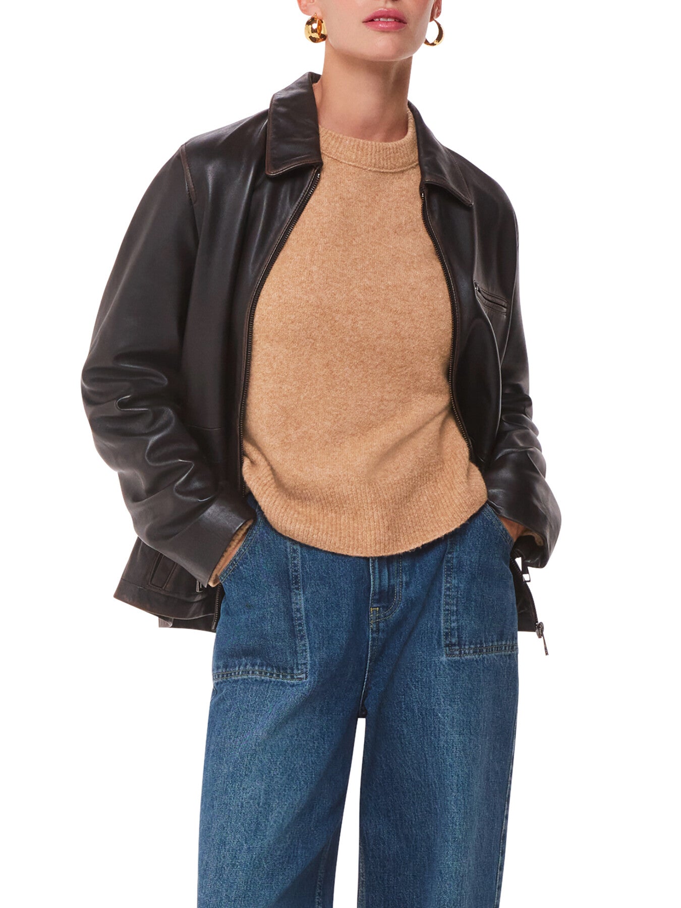 Alana Wool Mix Crew Neck