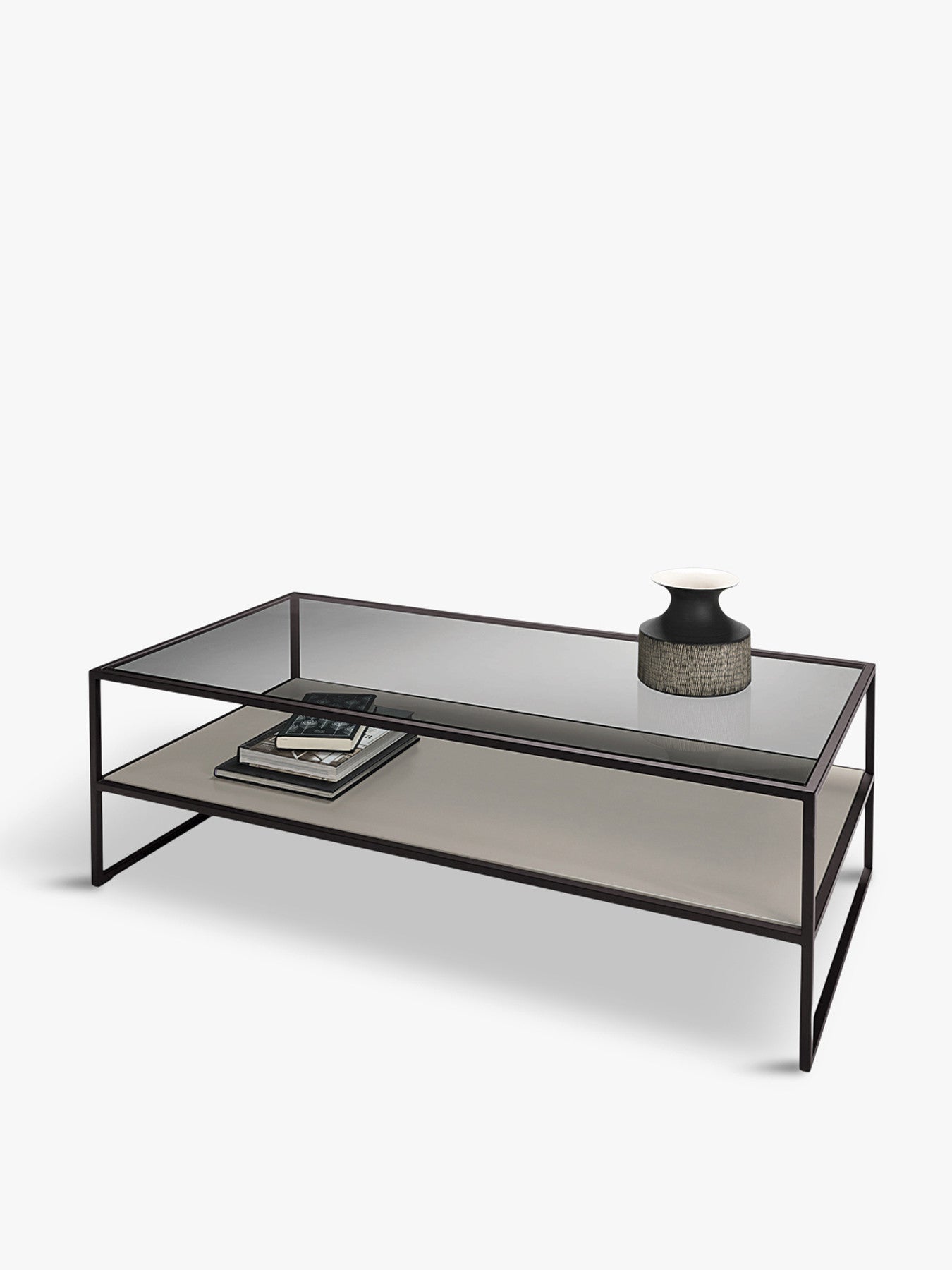 Tribeca Smoked Glass Coffee Table
