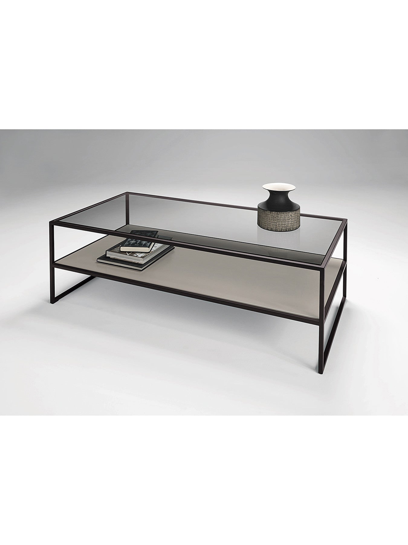 Tribeca Smoked Glass Coffee Table