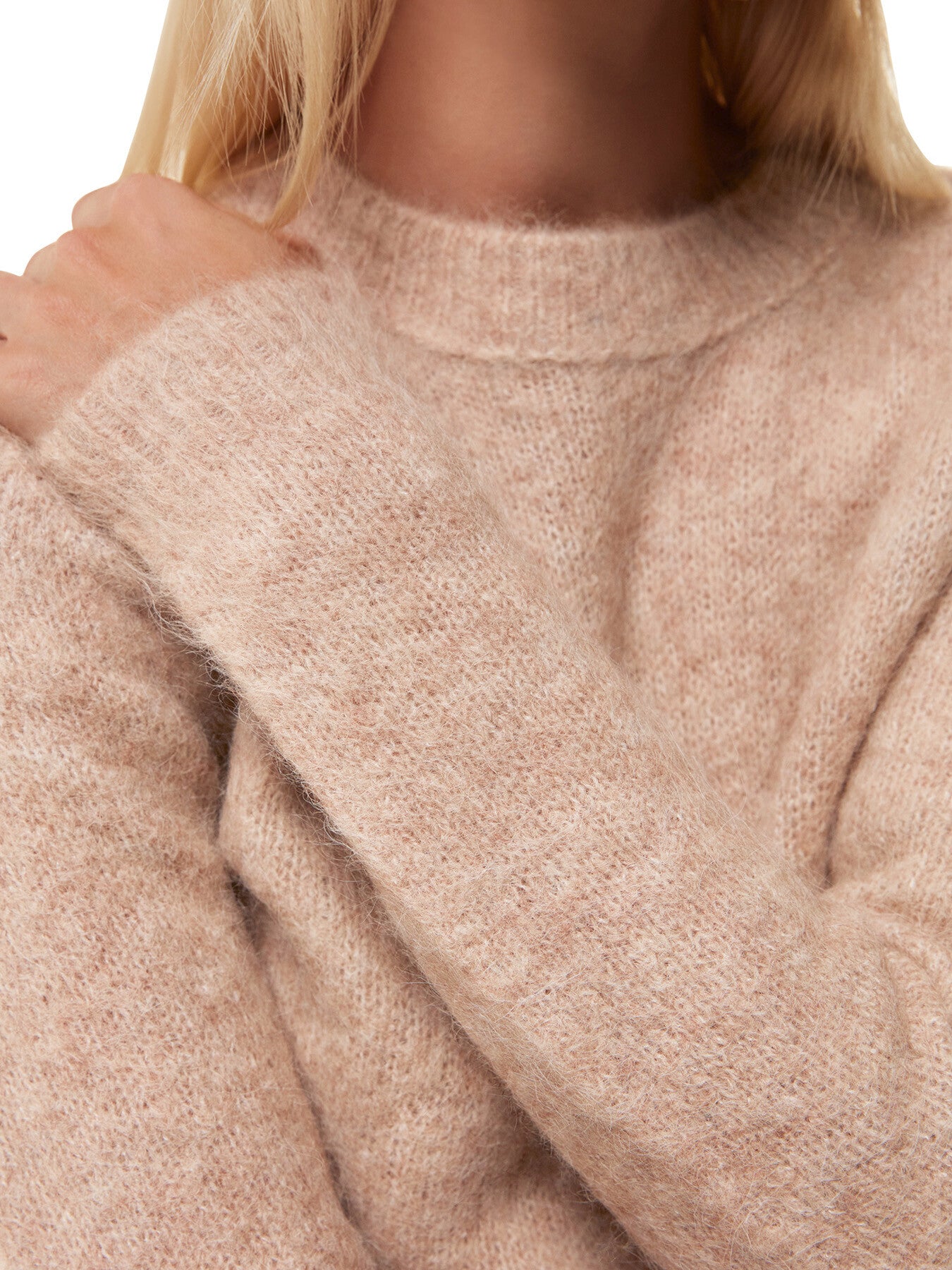 Dorrie Fluffy Textured Knit