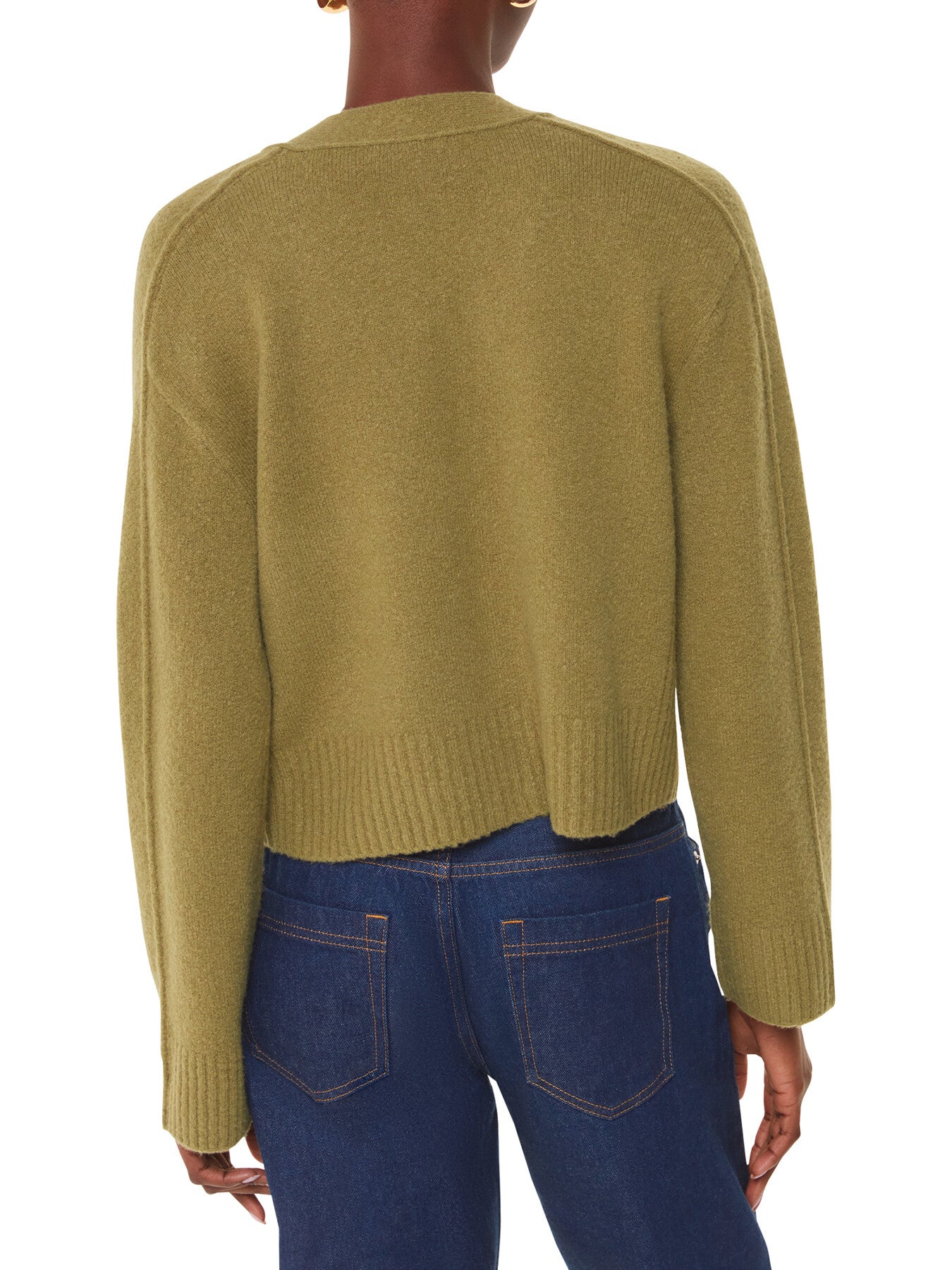 Wool Mix Pocket Cardigan