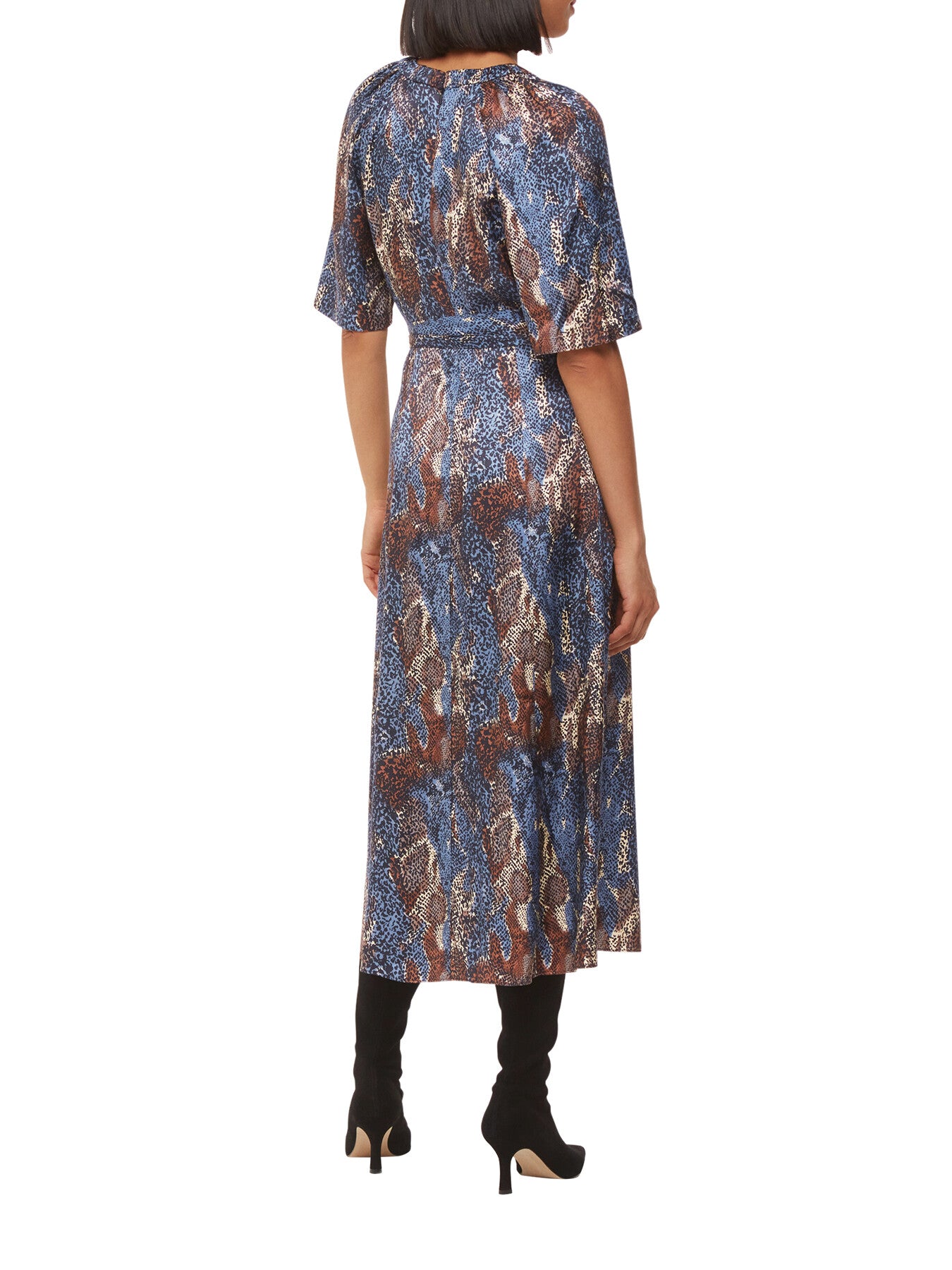 Marlow Dashed Snake Dress