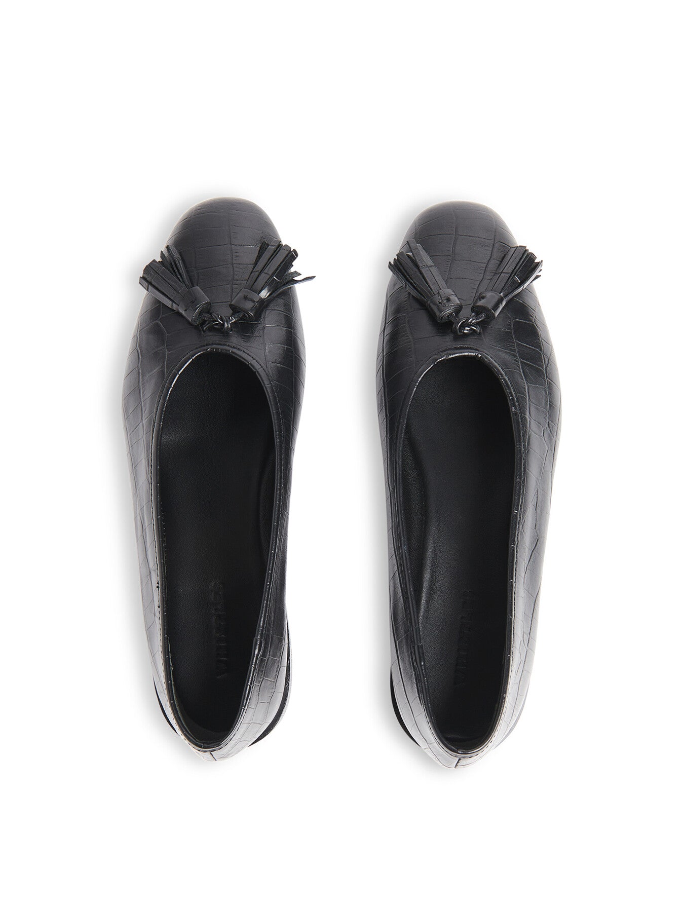 Cilou Tassel Croc Ballet Pump