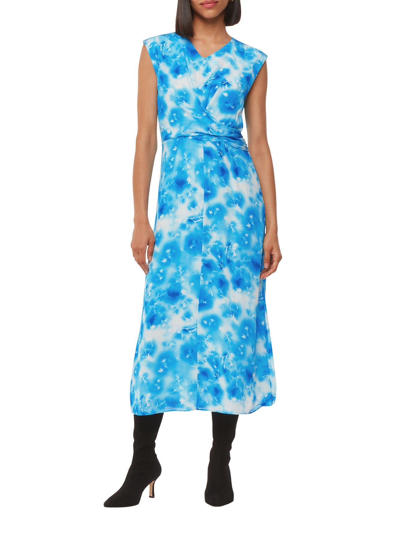 Sprayed Flowers Daina Dress