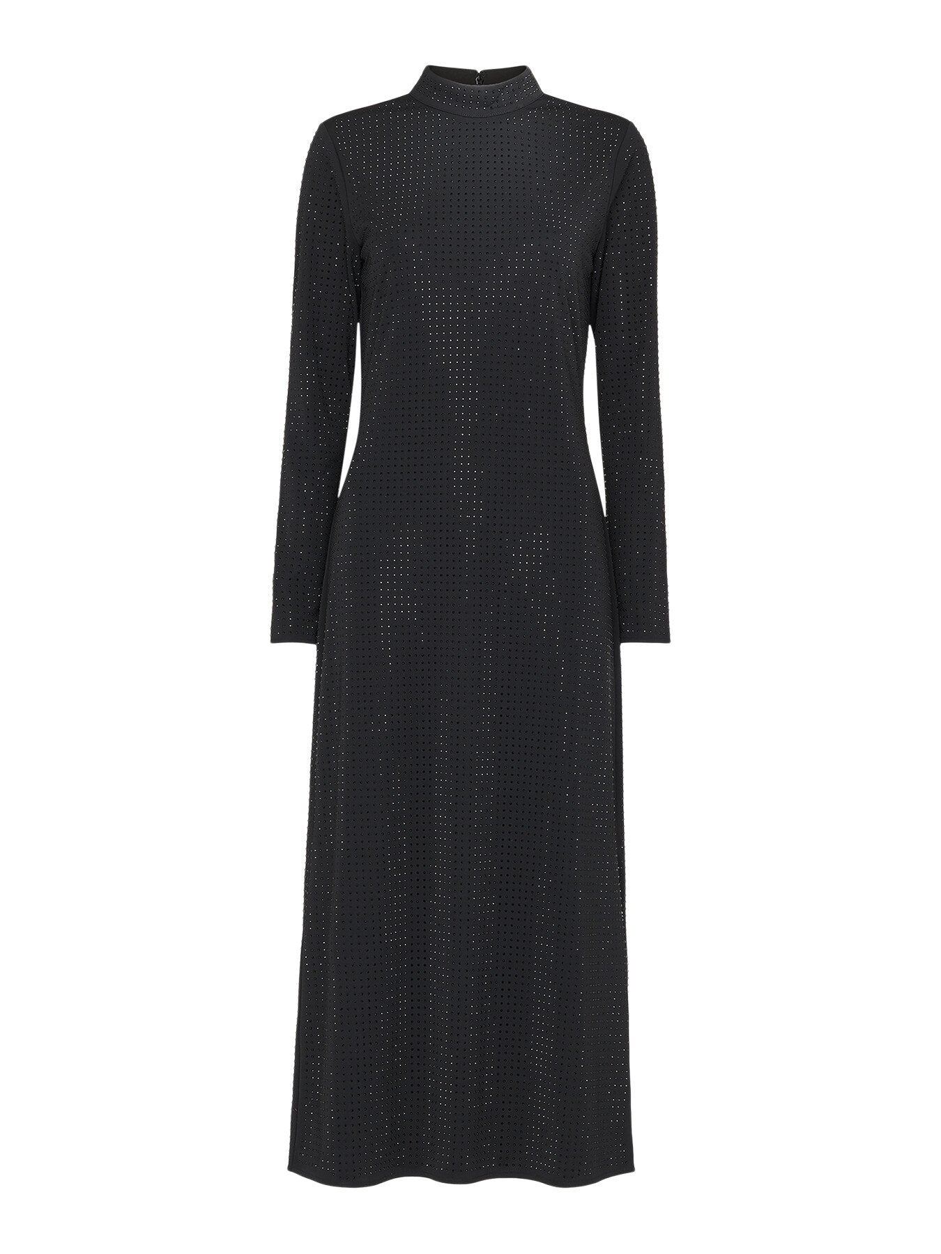 Hot Fix Jersey Midi Dress